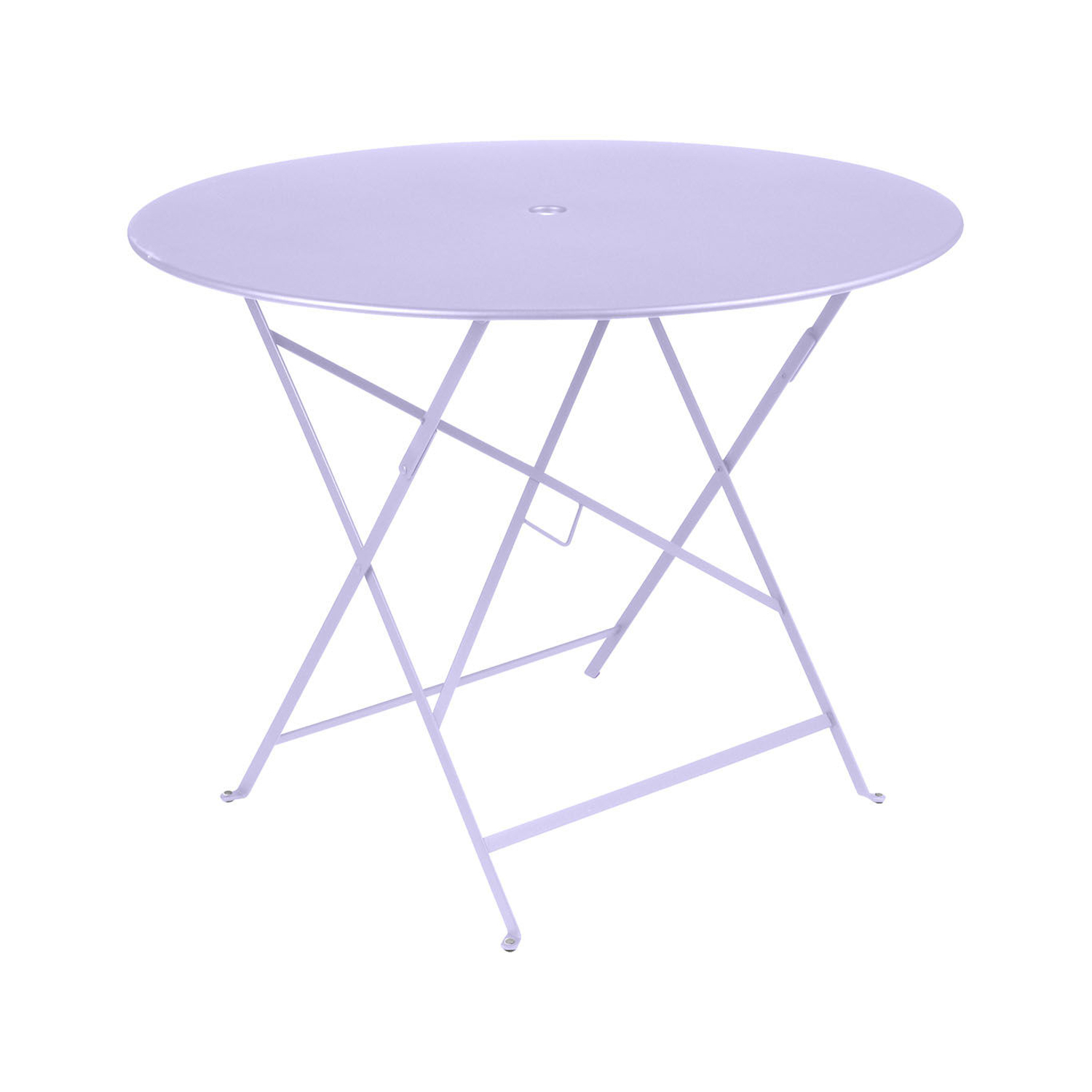 Fermob Purple - Round Table Bistro - Lacquered Steel - Designer Studio