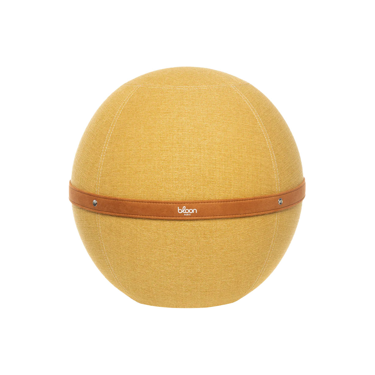 BLOON PARIS - Pouf Ballon - Giallo - Tessuto poliestere mélange - Designer Kévin Rayess