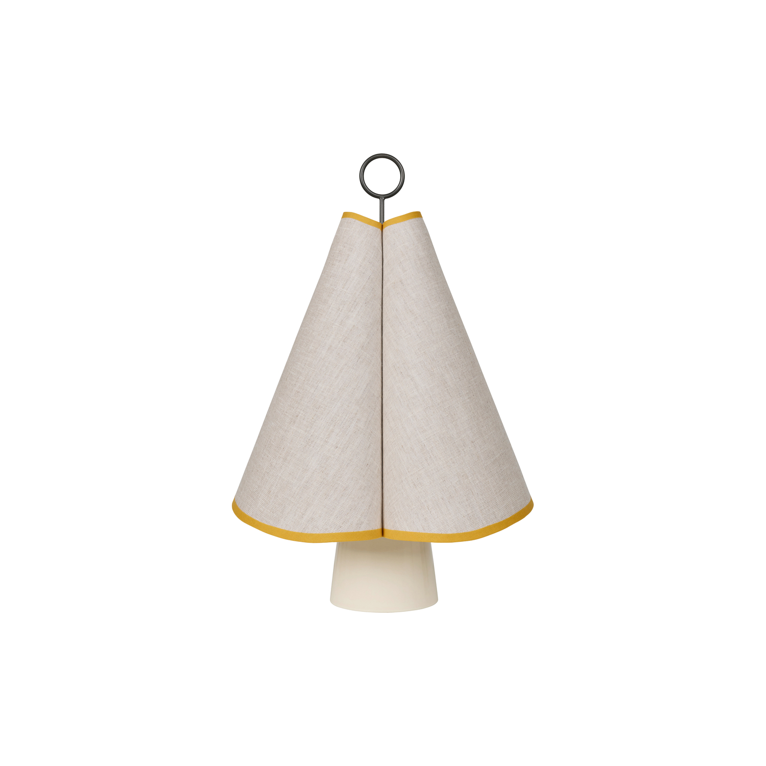 Gubi Beige - Wireless Rechargeable Lamp Hornbæk - Cloth - Designer Design Team