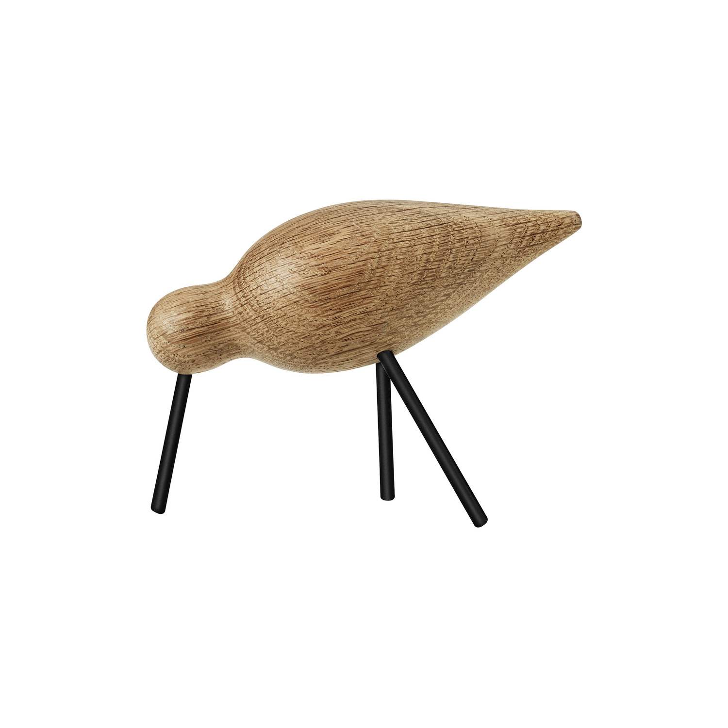 Normann Copenhagen - Decoration Shorebird - Natural Wood - Solid Oak - Designer Sigurjón Pálsson
