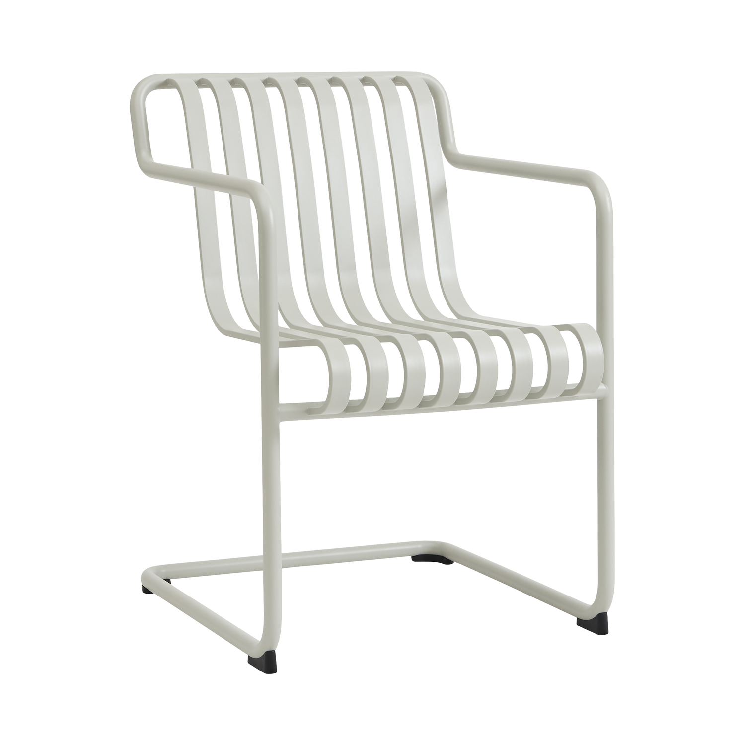 Hay Grey - Dining Chair Palissade - Powder Coated Steel - Designer Ronan & Erwan Bouroullec