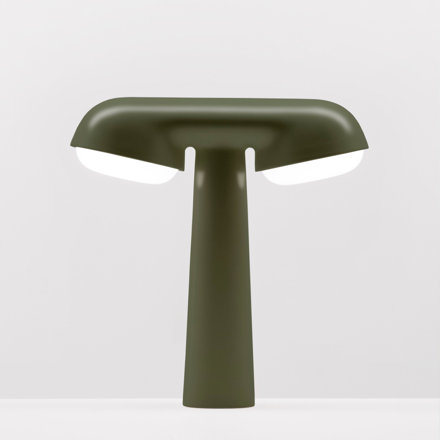 Moustache - Lampe de table TGV - Vert - Aluminium - Designer Ionna Vautrin