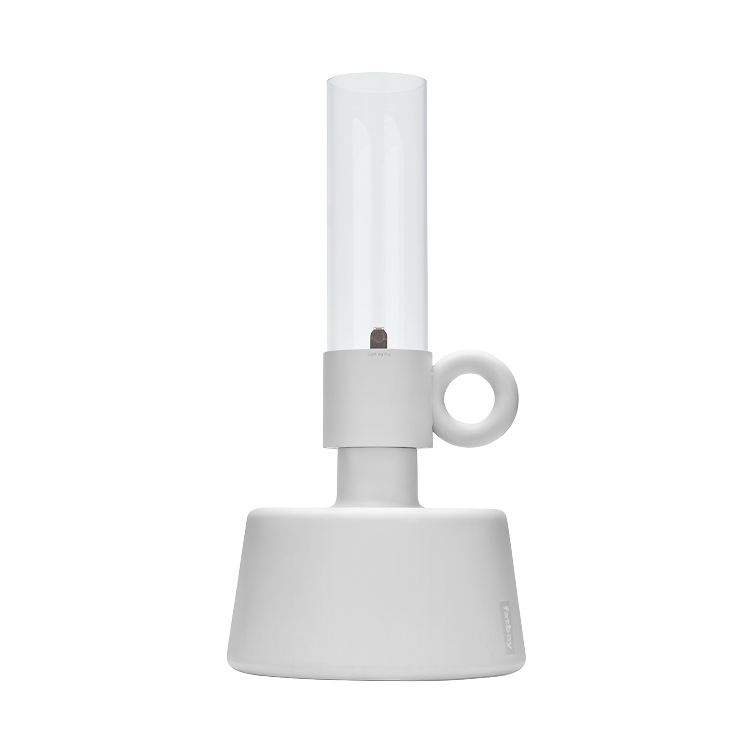 Fatboy - Lampe à huile d'extérieur Flamtastique - Blanc - Polyéthylène recyclé