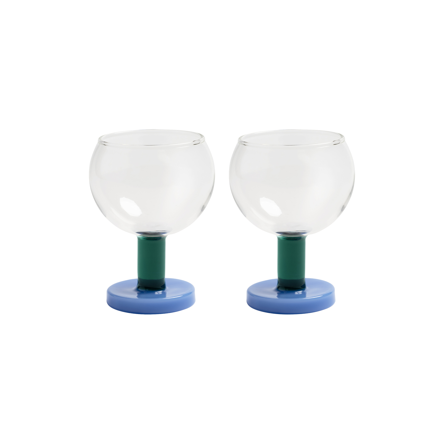 Klevering Blue & - Set Of 2 Cantine - Borosilicated Glass