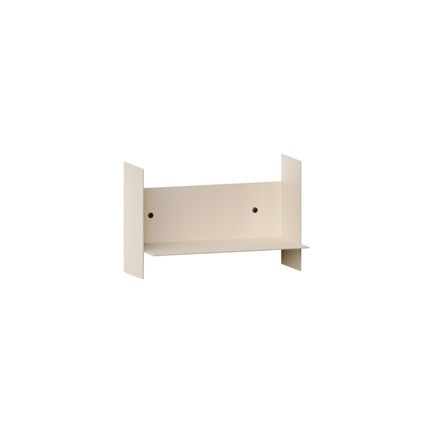 Tiptoe White - Shelf Pli - Powder Coated Steel