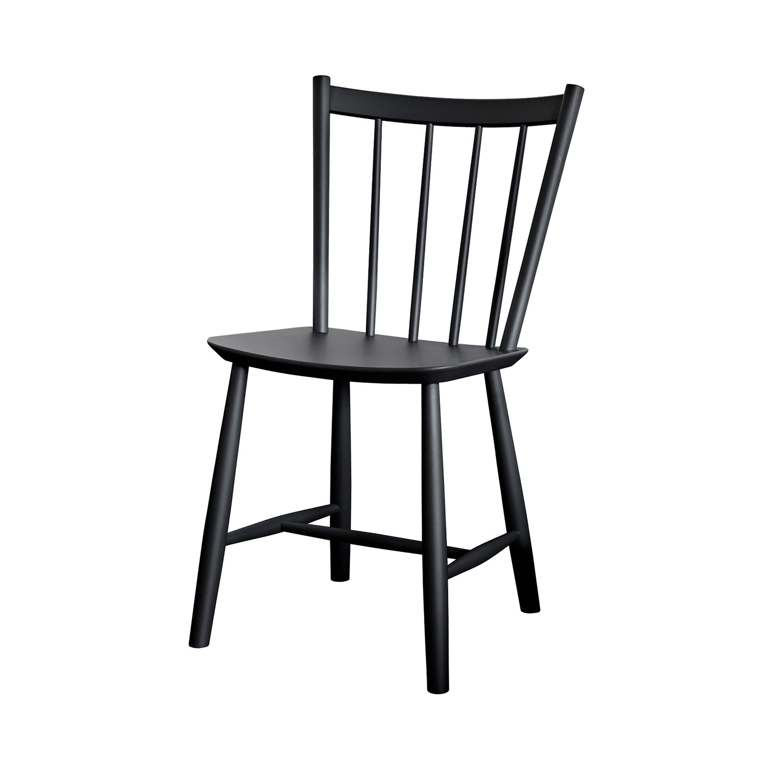 Hay - Chair FDB Collection - Black - Lacquered beechwood - Designer Børge Mogensen