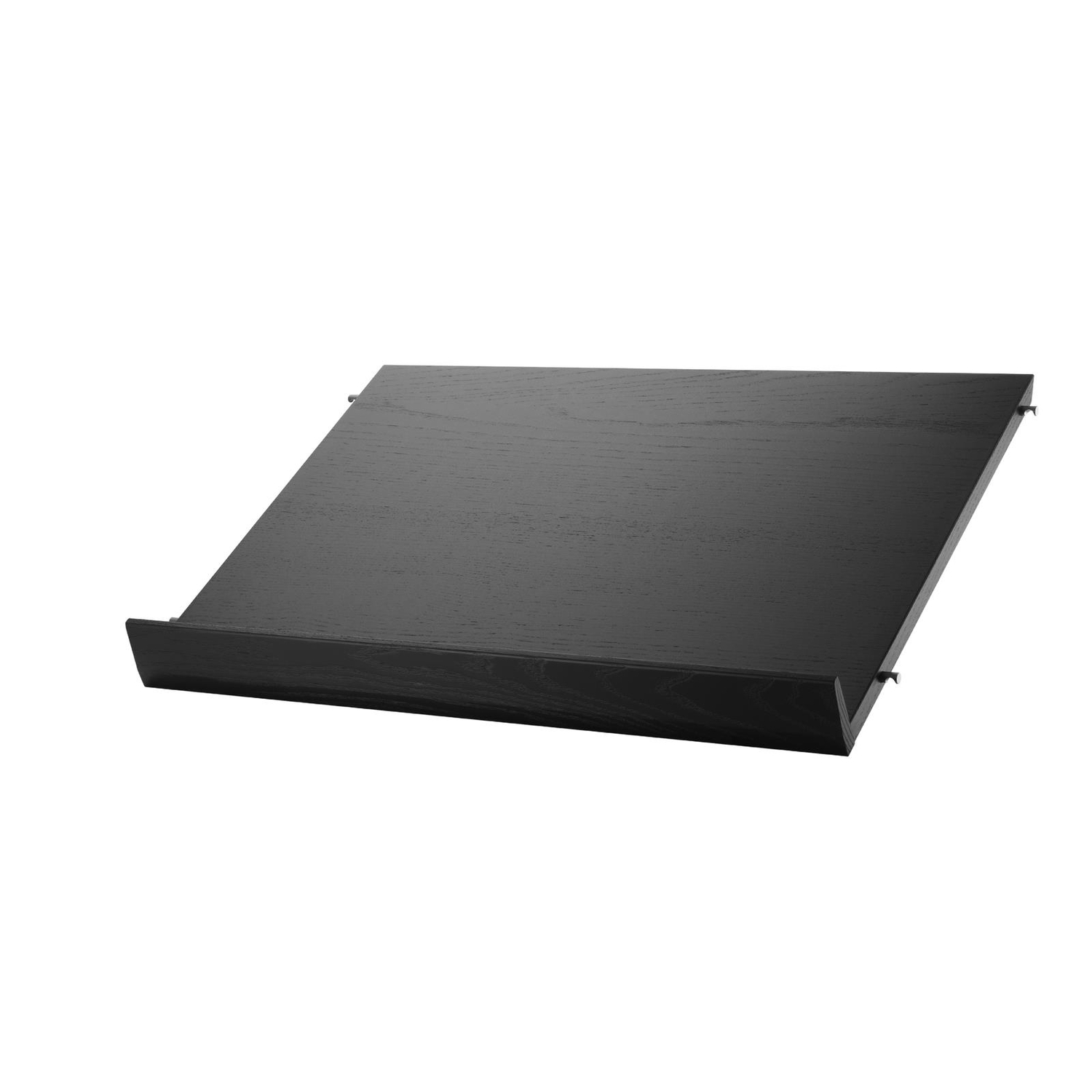 String Furniture - Shelf String System - Black - Veneered Particle Board - Designer Nils Strinning