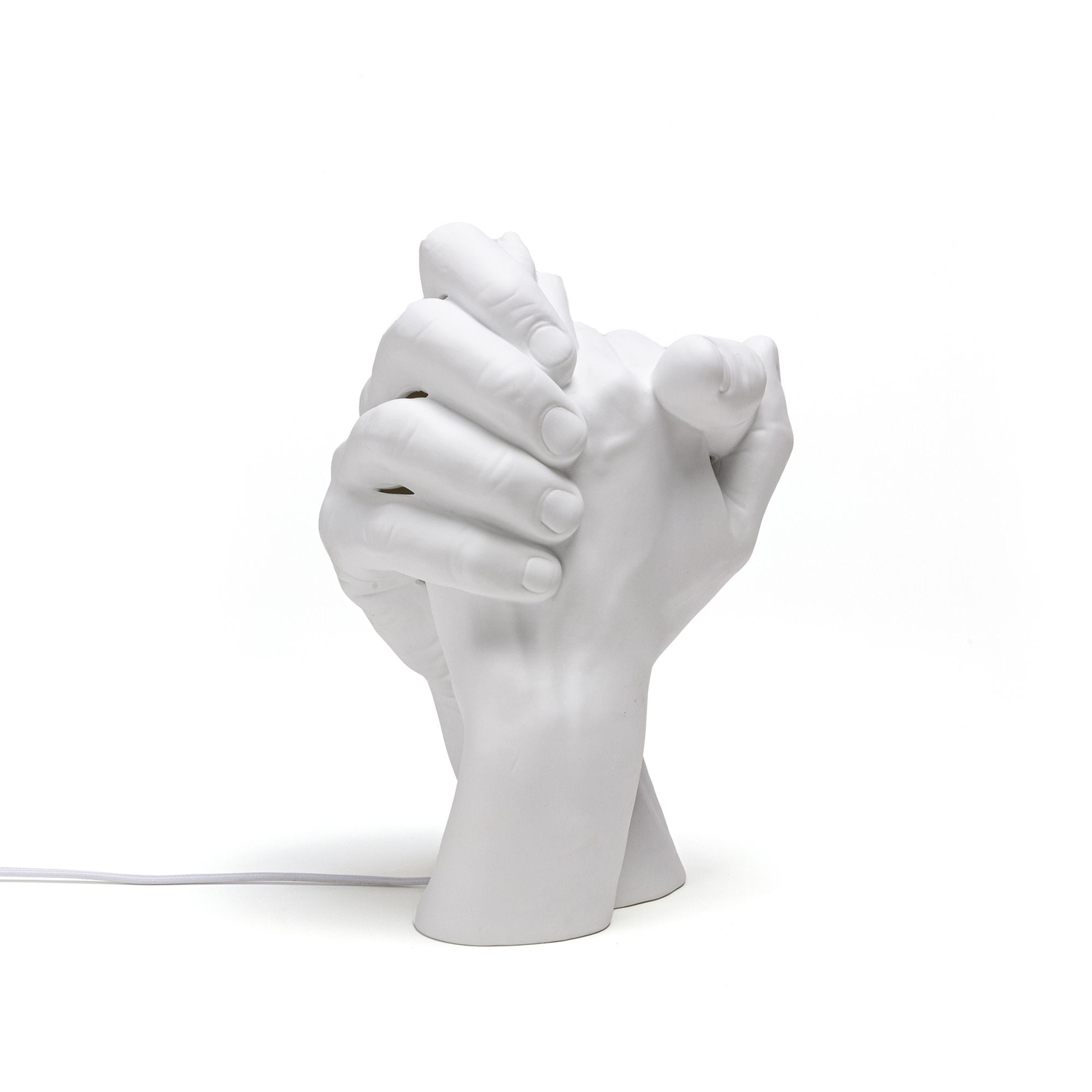Seletti Women's White - Table Lamp With Me - China - Designer Marcantonio