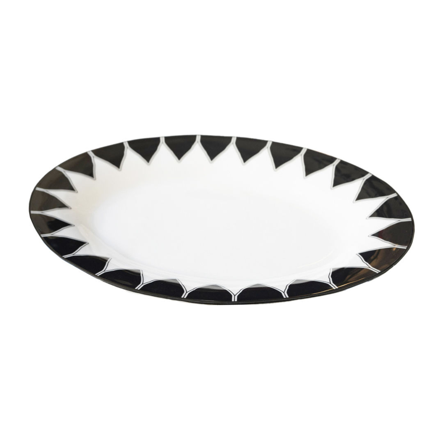Maison Sarah Lavoine Black - Dish Daria - Glazed Ceramic - Designer Sarah Lavoine