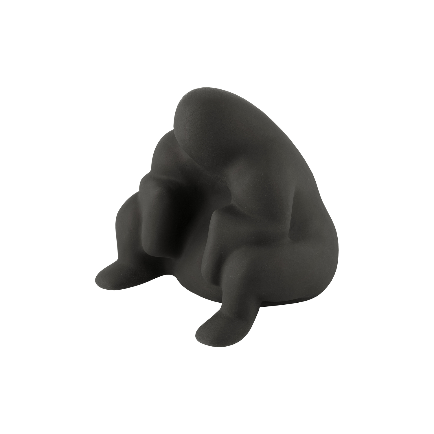 Alessi Black - Door Stop Dédé - Thermoplastic Resin - Designer Philippe Starck