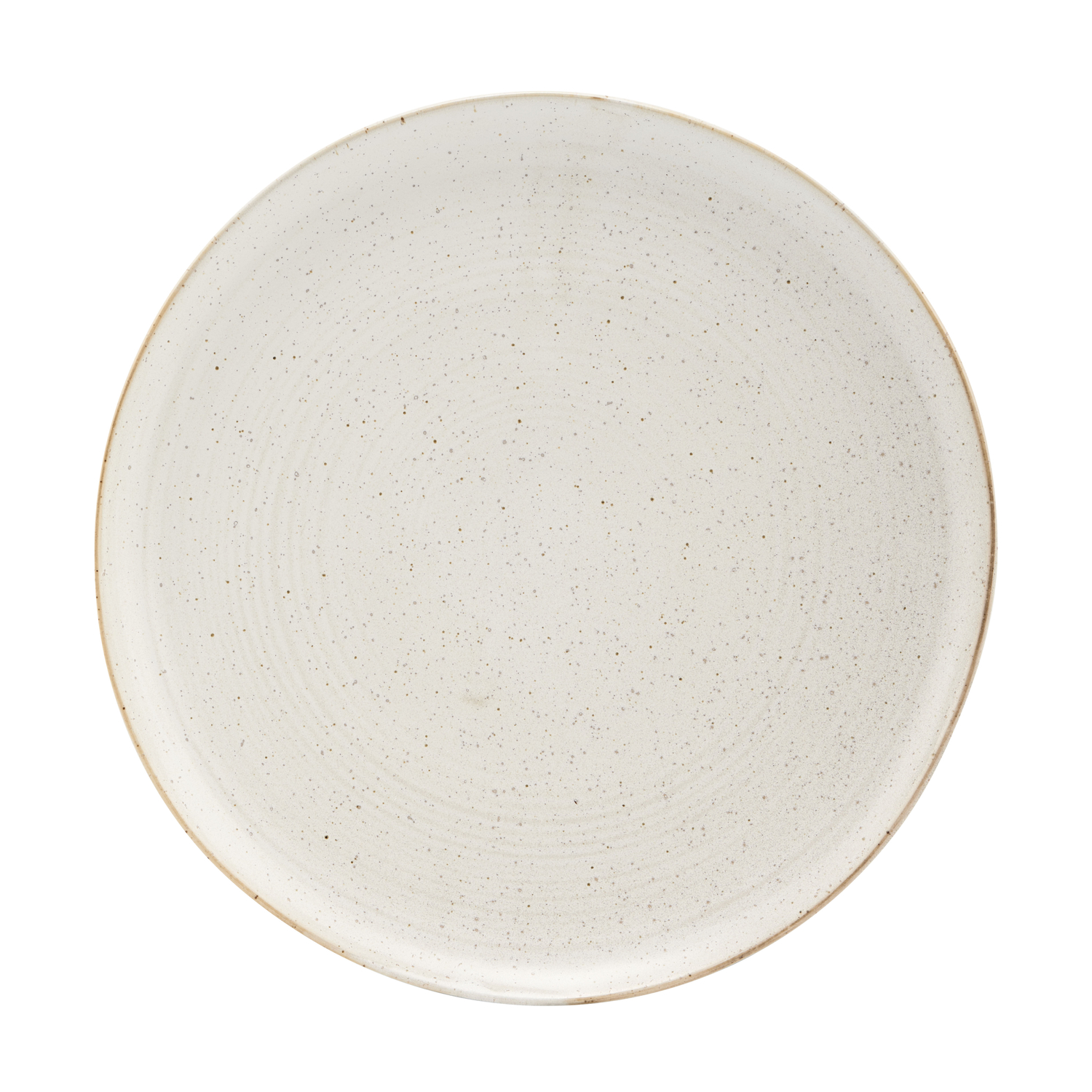 House Doctor Grey - Plate Pion - Enamelled China