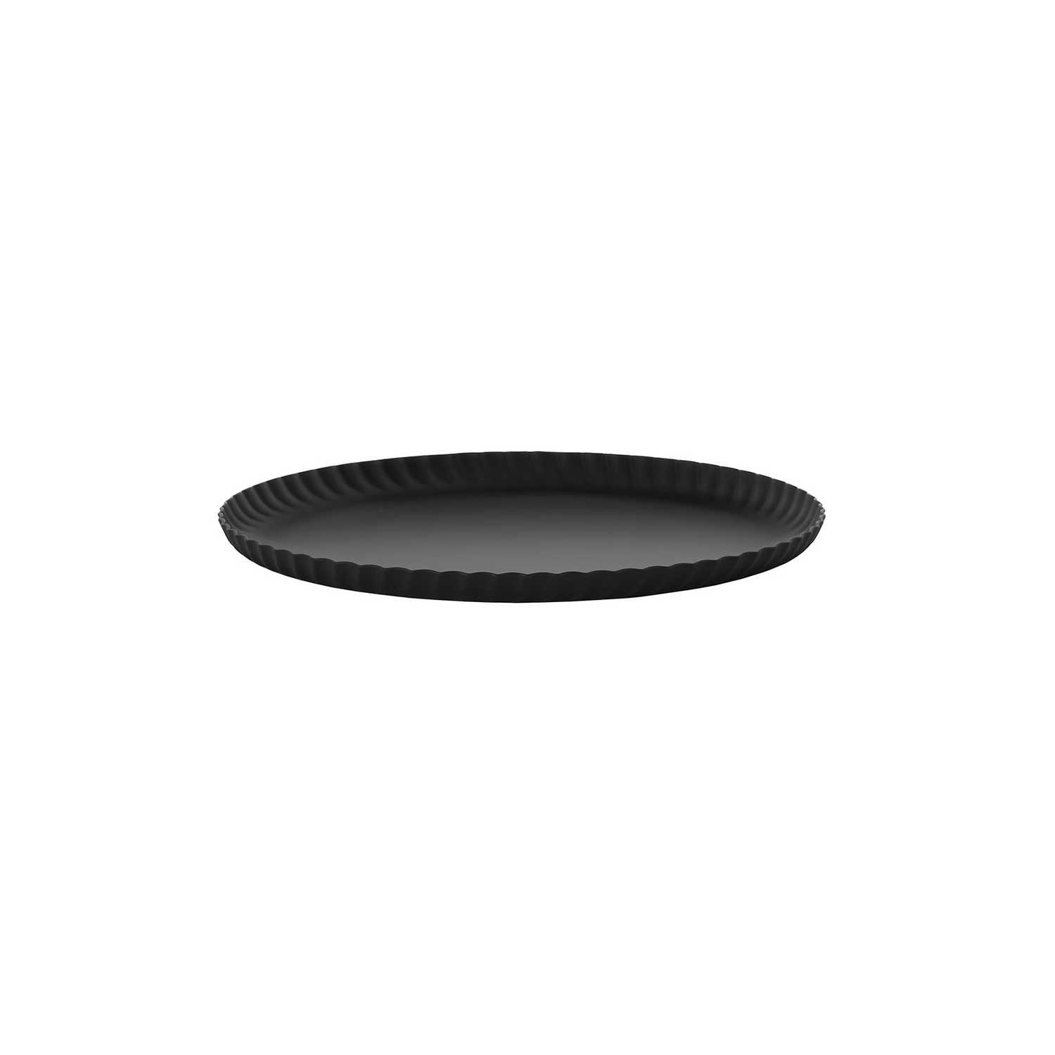 Alessi Black - Tray Pleats - Steel - Designer Jin Kuramoto