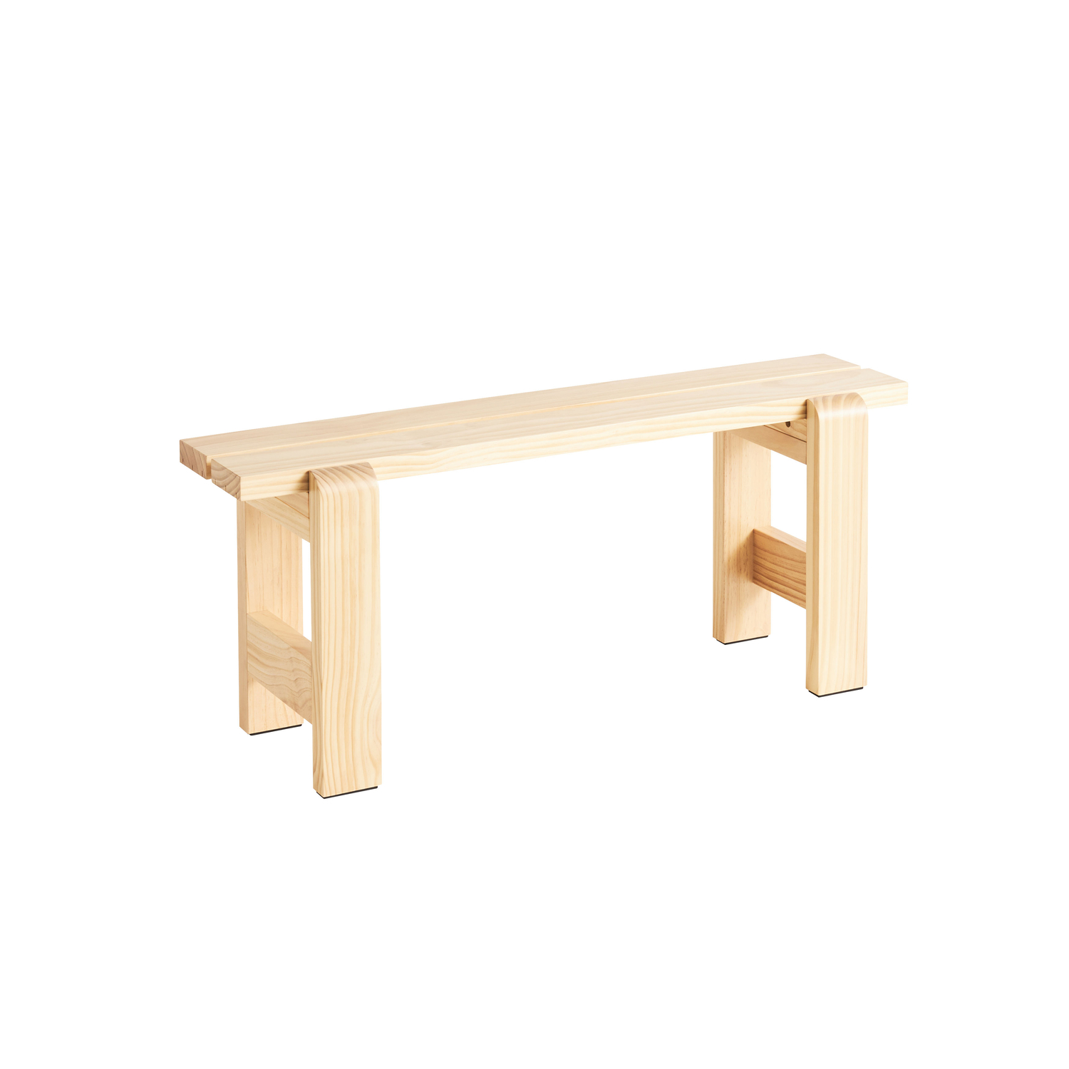 Hay - Bench Weekday - Natural Wood - Fsc-Certified Solid Pine - Designer Fritz Gräber