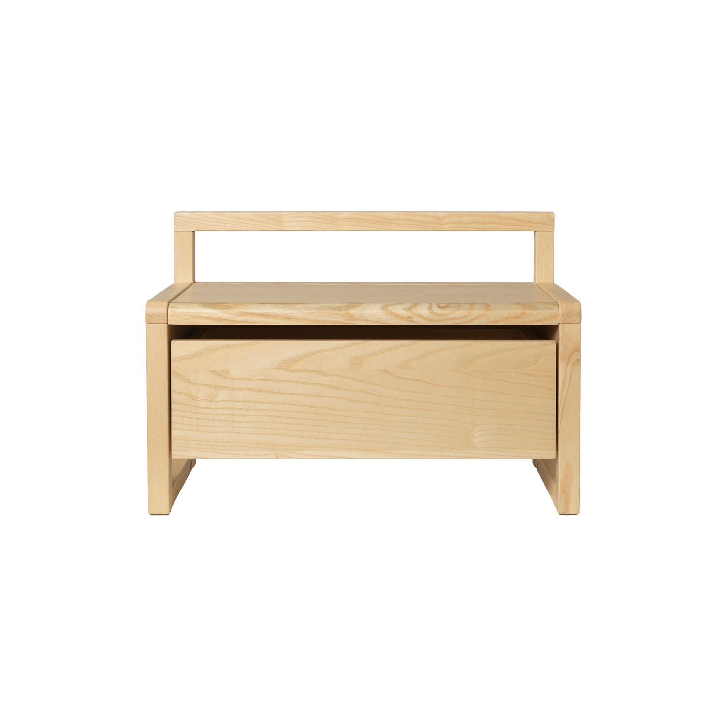 Ferm Living - Children's Bench Little Architect - Natural Wood - Ash Veneer