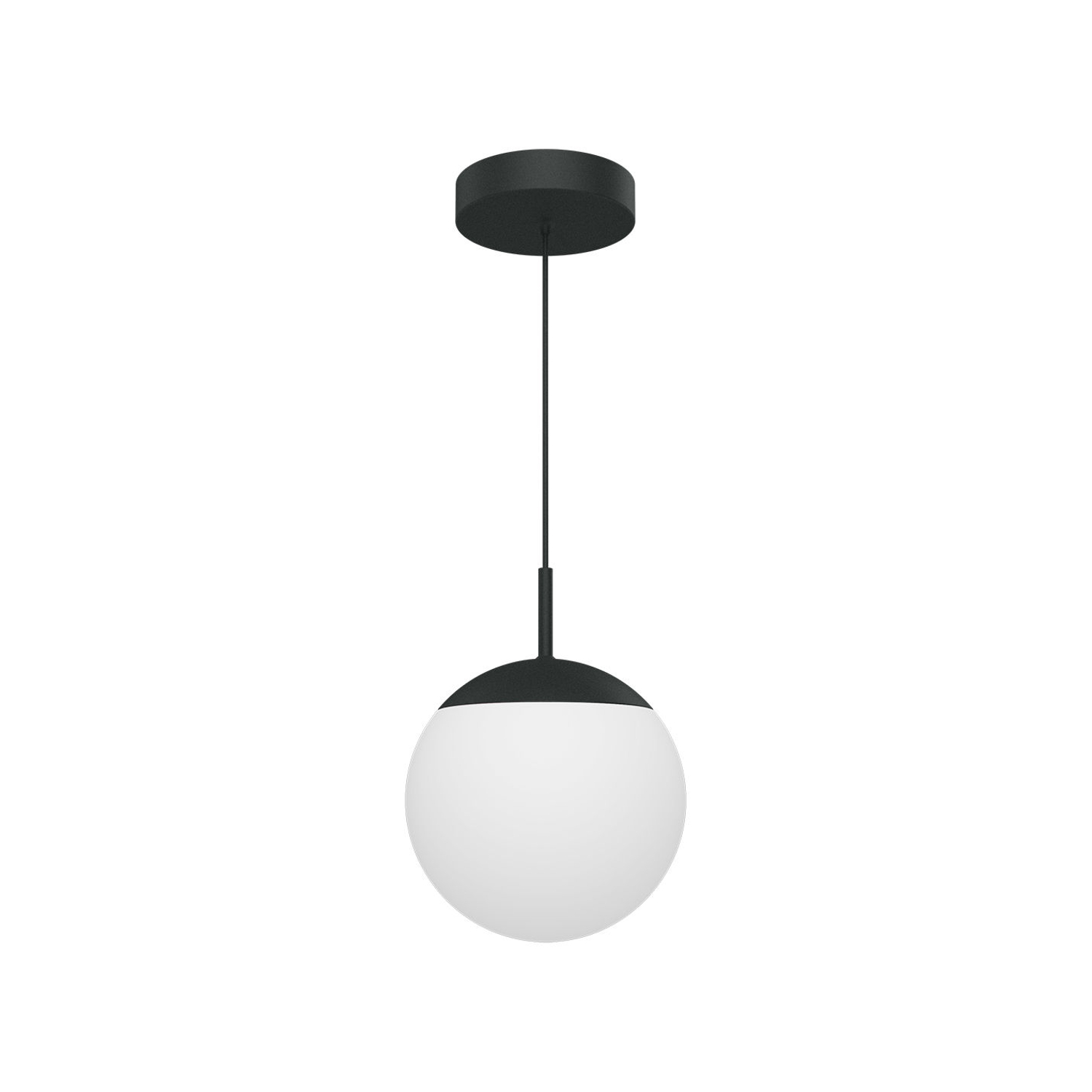 Fermob - Intelligente Lampe Mooon - Schwarz - Aluminium - Designer Tristan Lohner