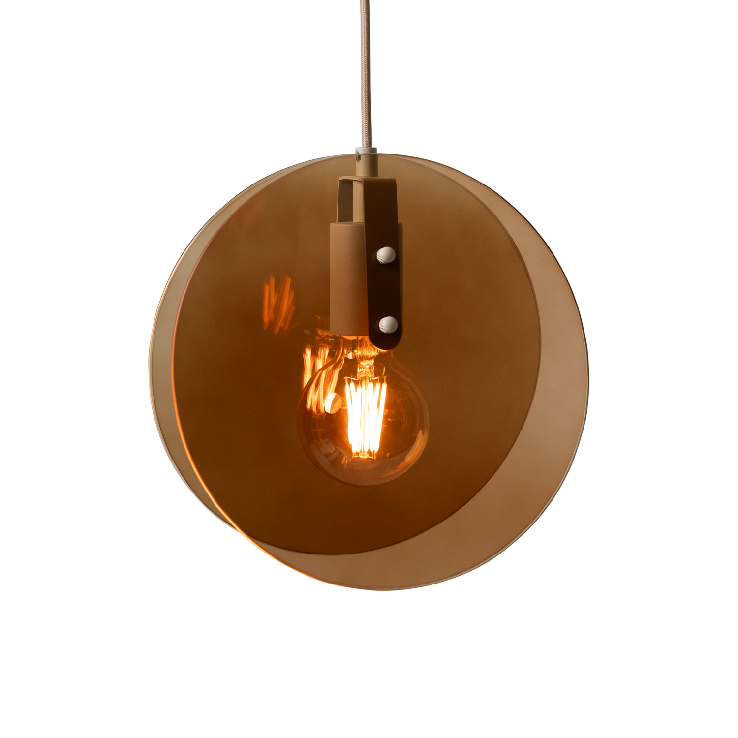 It's About Romi Orange - Pendant Toledo - Coloured Glass