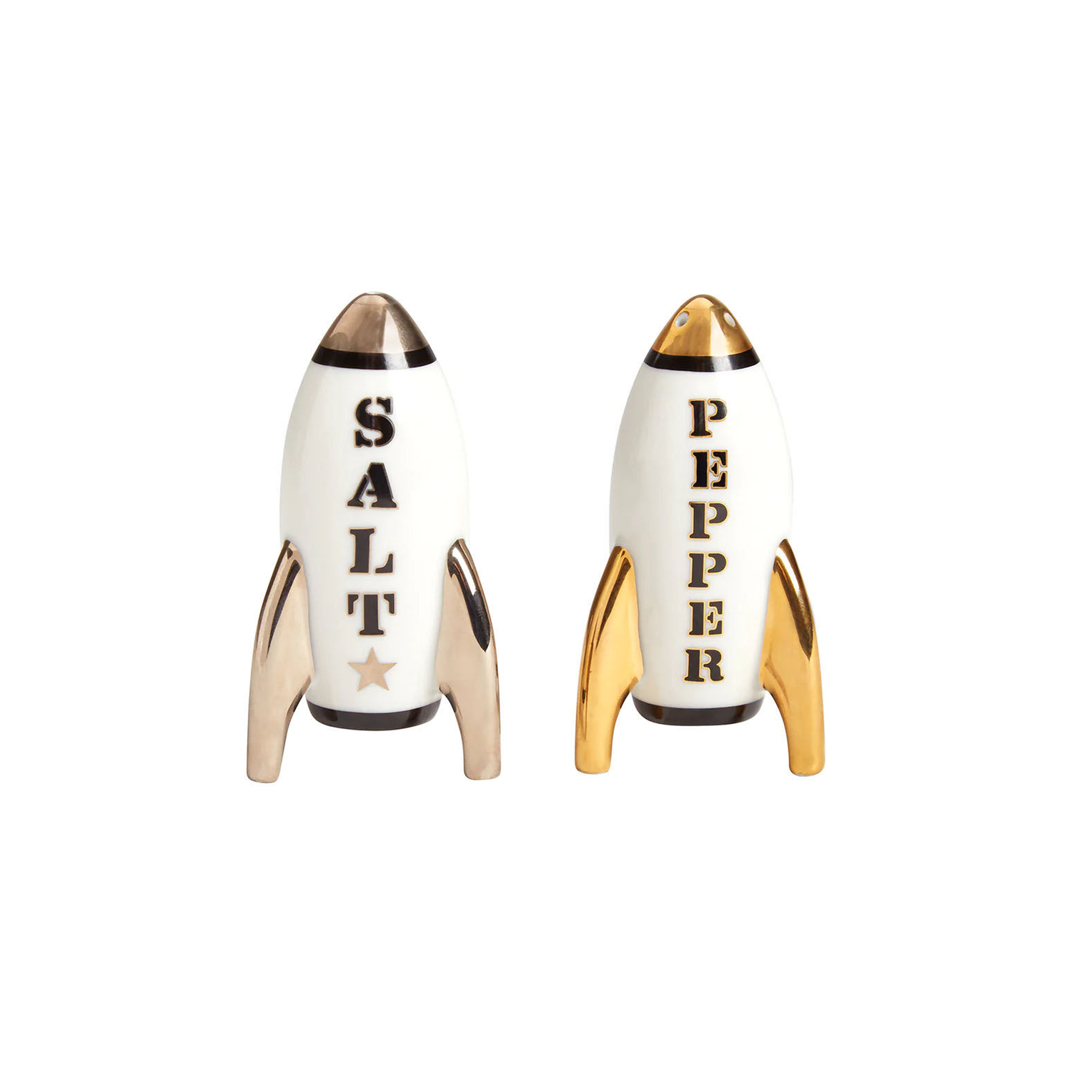 Jonathan Adler White - Salt And Pepper Set Appollo - China - Designer