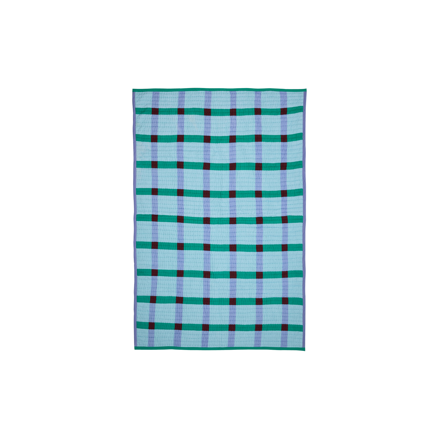 Hübsch Green - Bedspread Tento - Oeko-Tex Certified Cotton