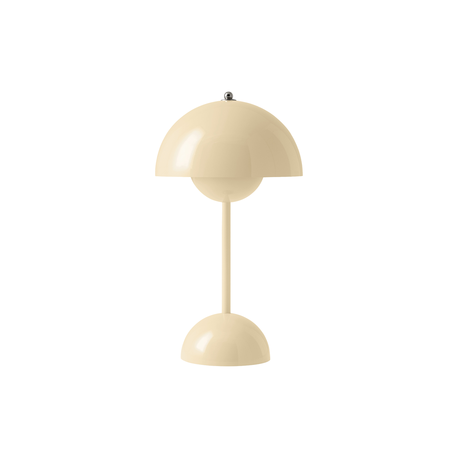 Tradition Beige &Tradition - Wireless Rechargeable Lamp Flowerpot - Plastic - Designer Verner Panton