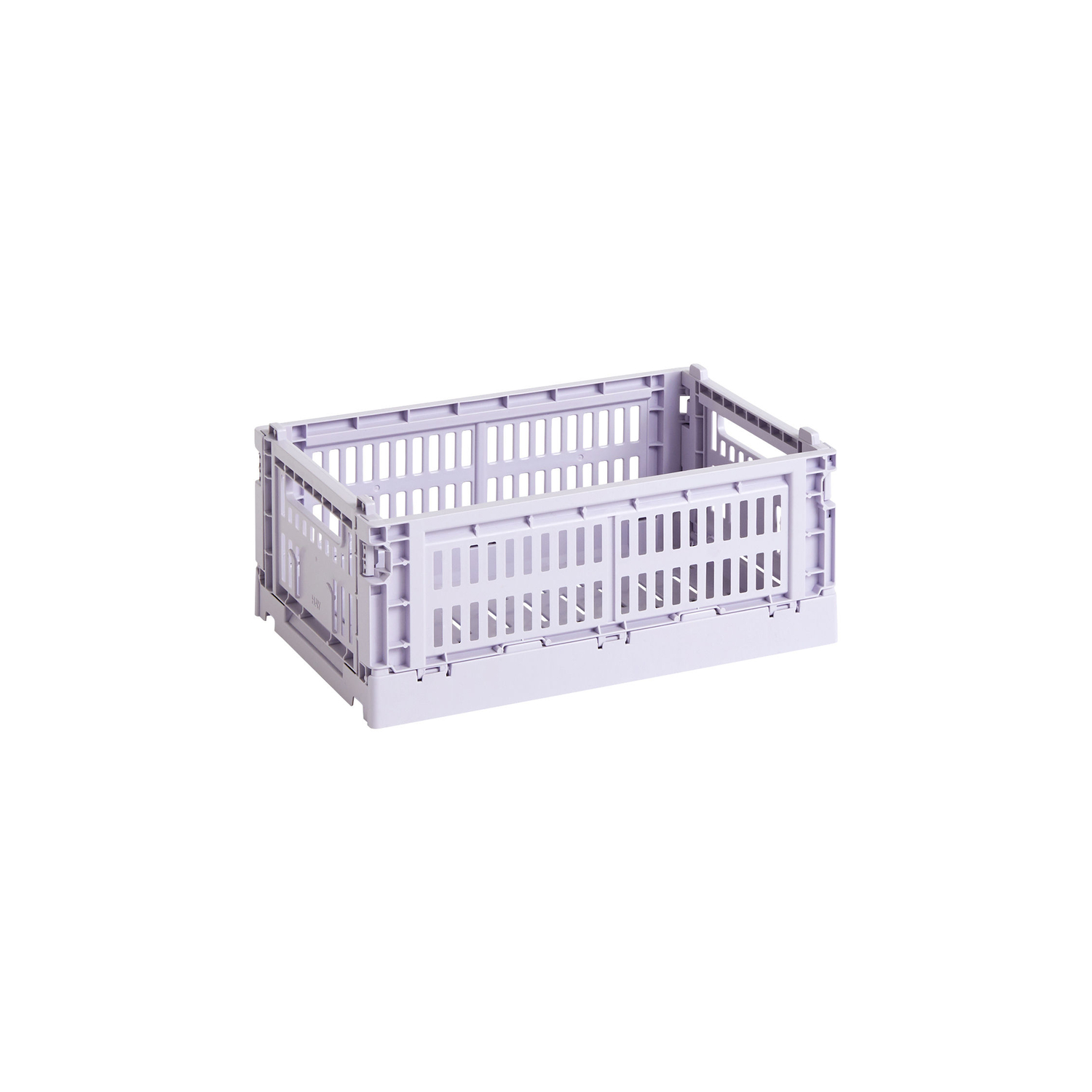 Hay Purple - Basket Colour Crate - Recycled Polypropylene - Designer Studio