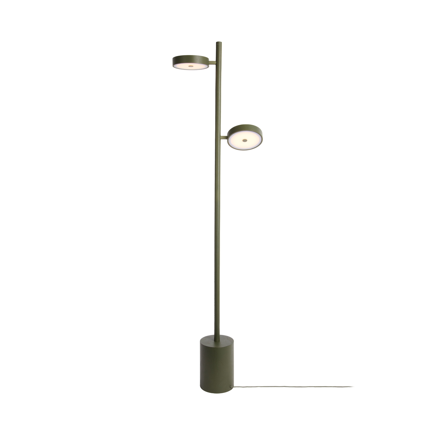 Good & Mojo Green - Floor Lamp Okinawa - Ashwood