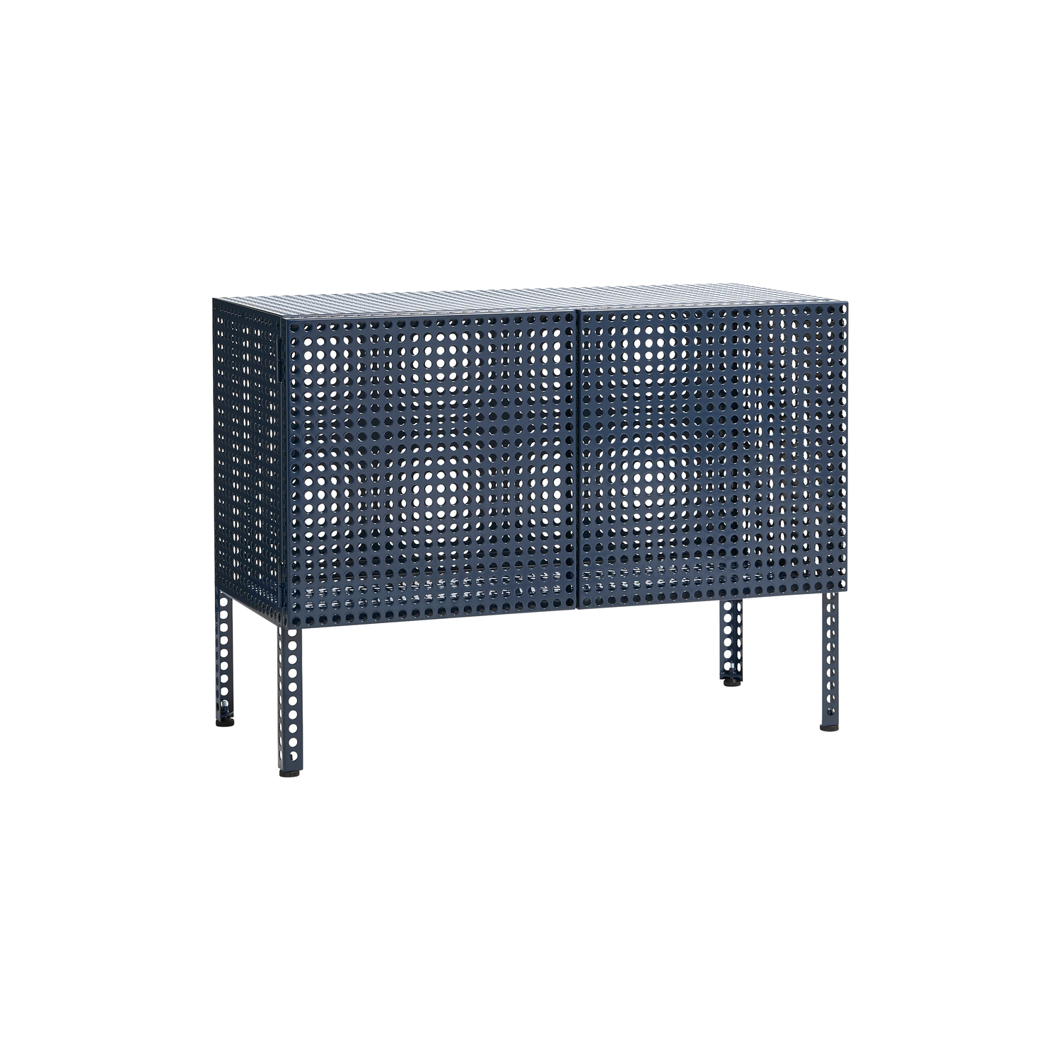 Hay Blue - Dresser Perforated Cabinet - Powder Coated Steel - Designer Muller Van Severen