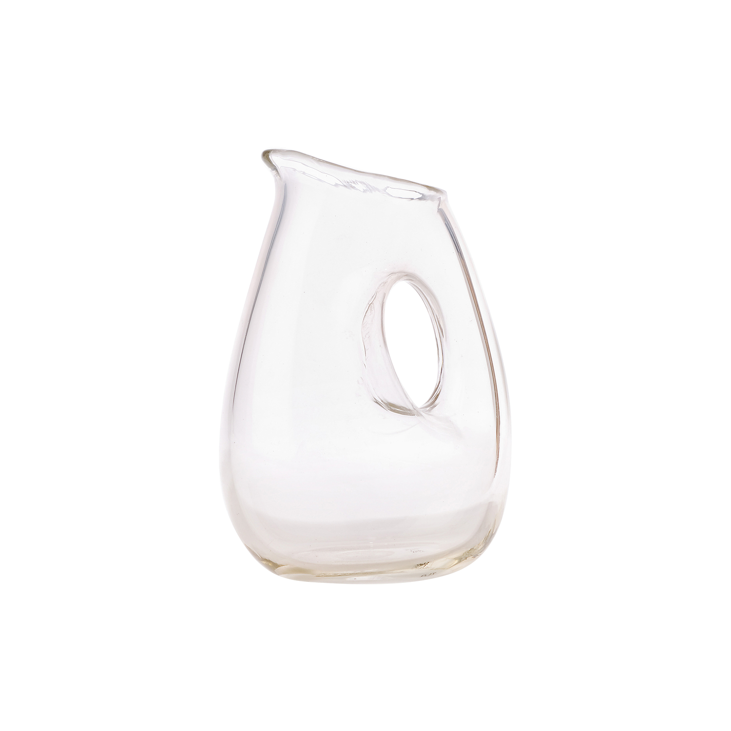 Pols Potten - Karaffe Jug - Transparent - Mundgeblasenes Glas - Designer Studio