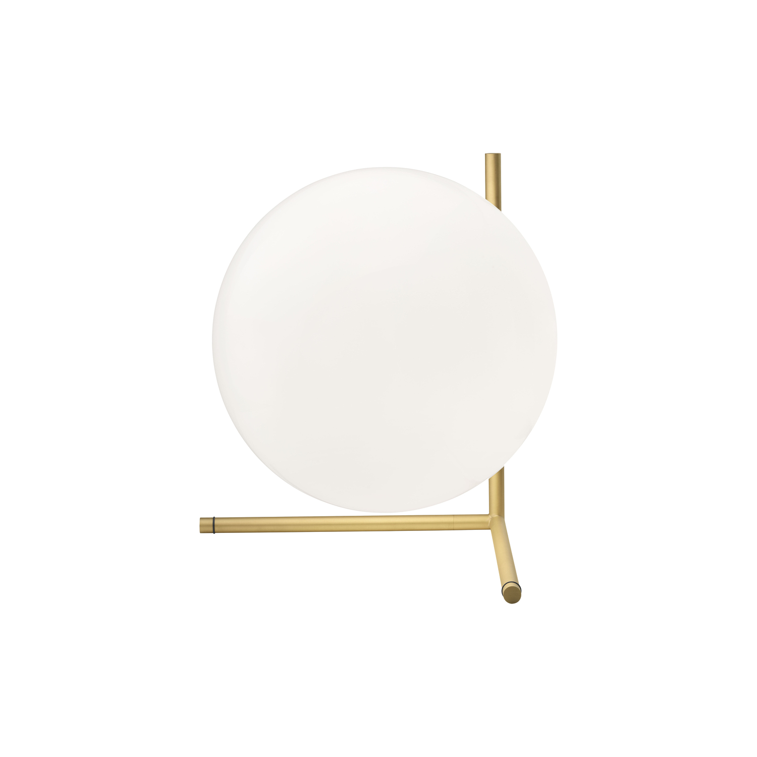 Flos Doré - Lampe De Table Ic - Or - Laiton Brossé - Designer Michael Anastassiades