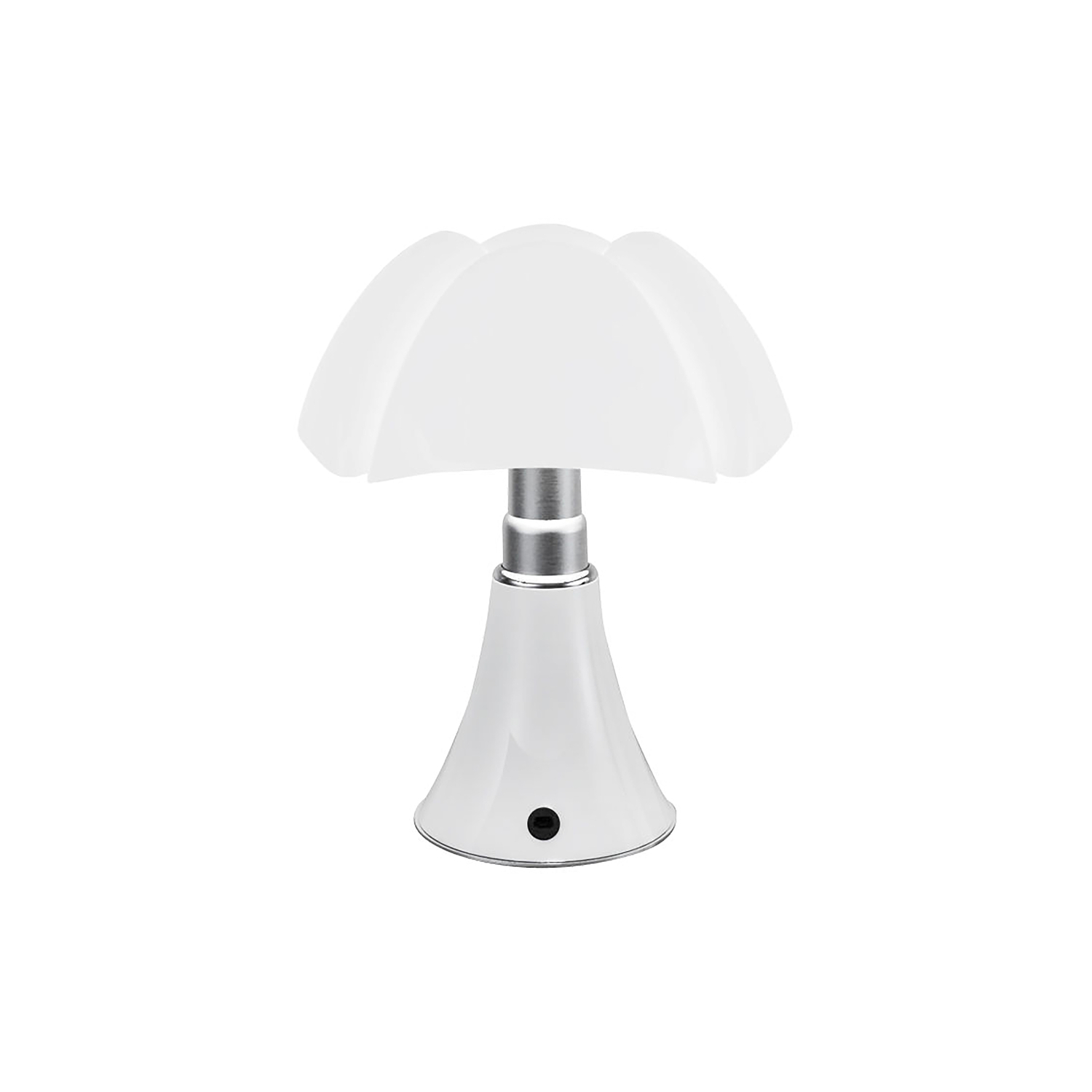 Martinelli Luce - Schnurlosleuchte Pipistrello - Weiß - Opal-Methaclyrat - Designer Gae Aulenti