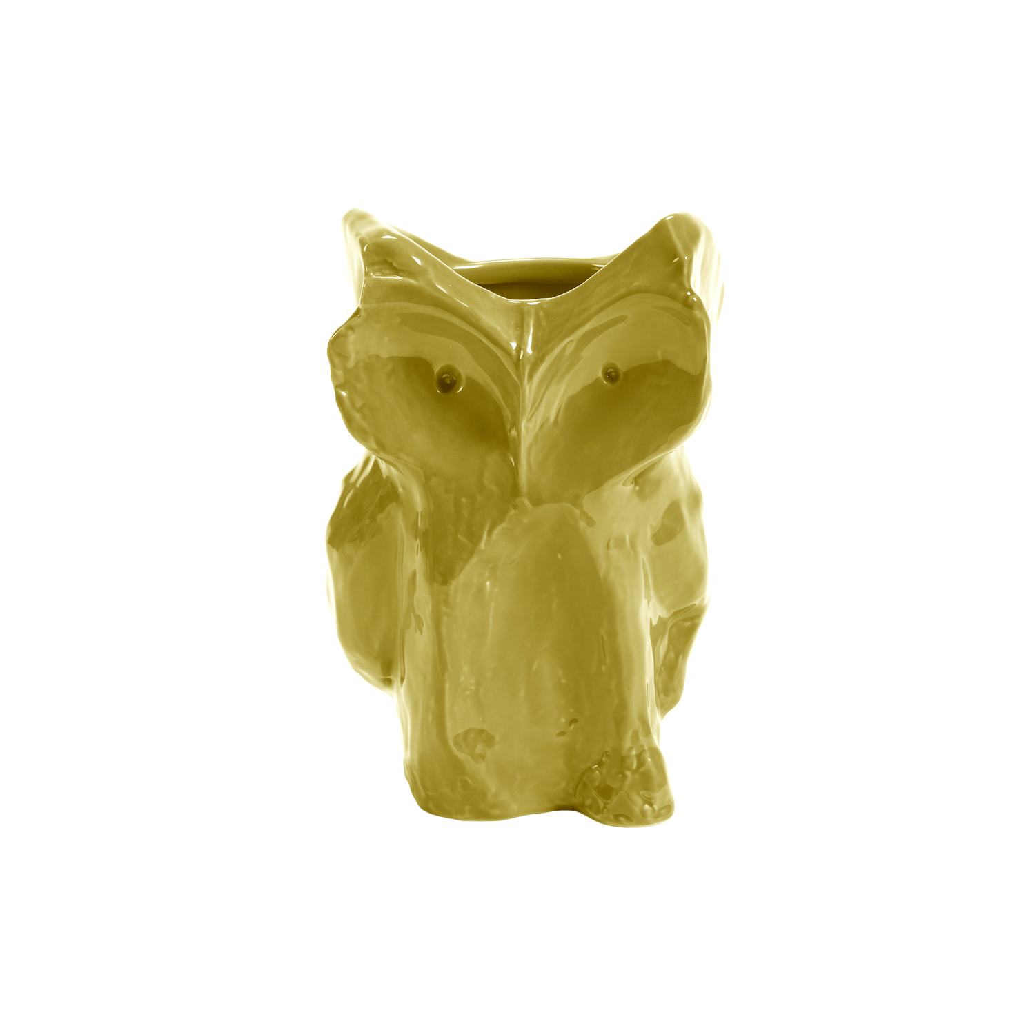 Serax - Vase After Midnight - Gelb - Emaillierter Sandstein - Designer Marni