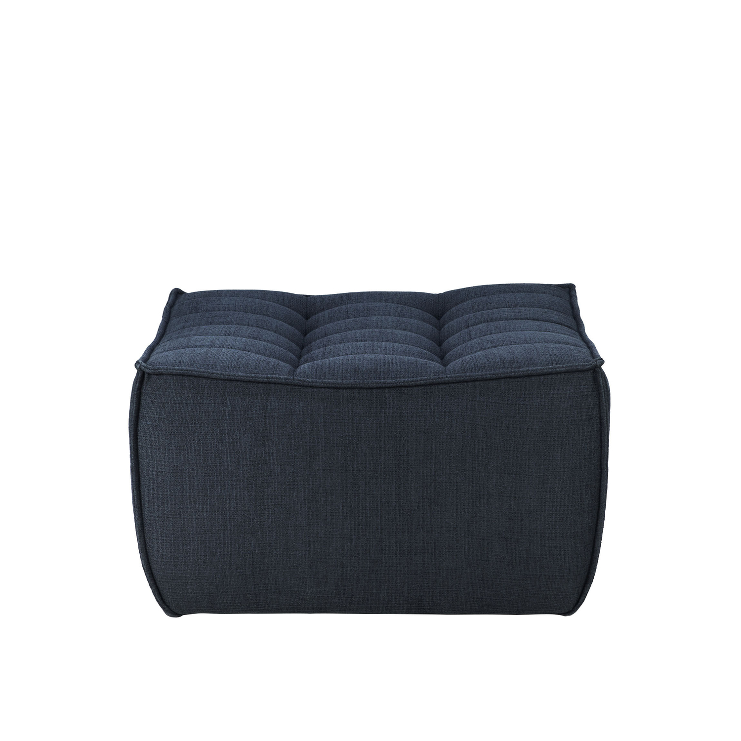 Ethnicraft - Canapé modulable N701 - Bleu - Mousse - Designer Jacques Deneef