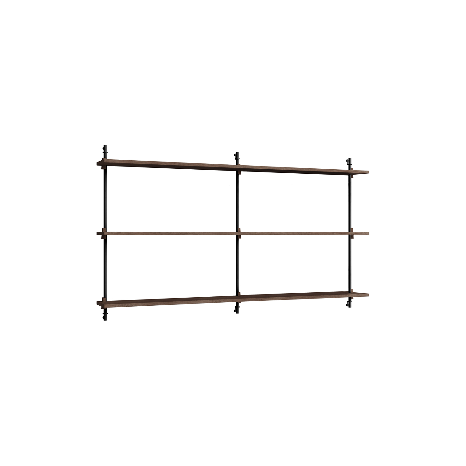 Moebe Brown - Shelf Wall Shelving - Oak Veneer Mdf