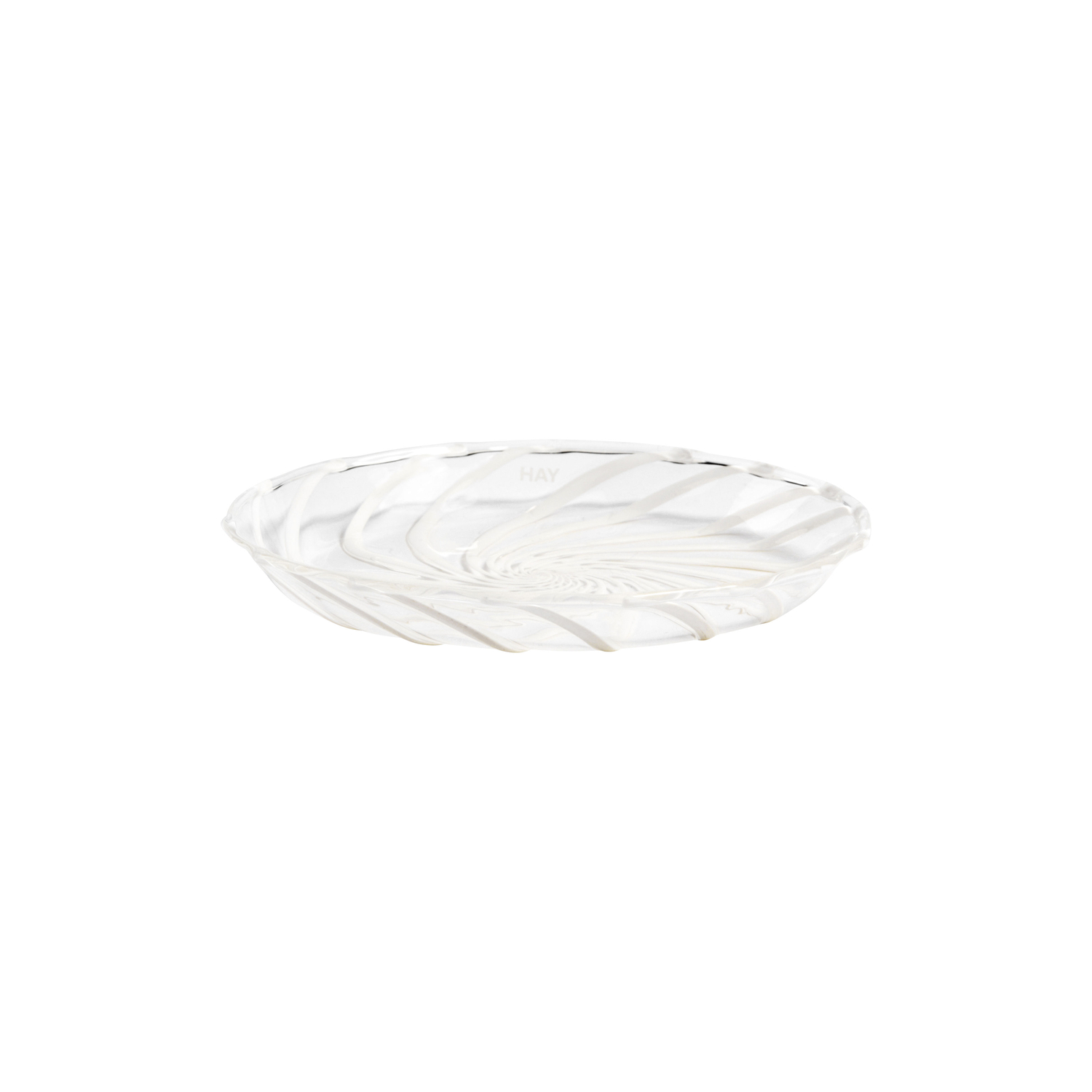 Hay White - Set Of 2 - Glass Spin - Transparent - Borosilicated Glass