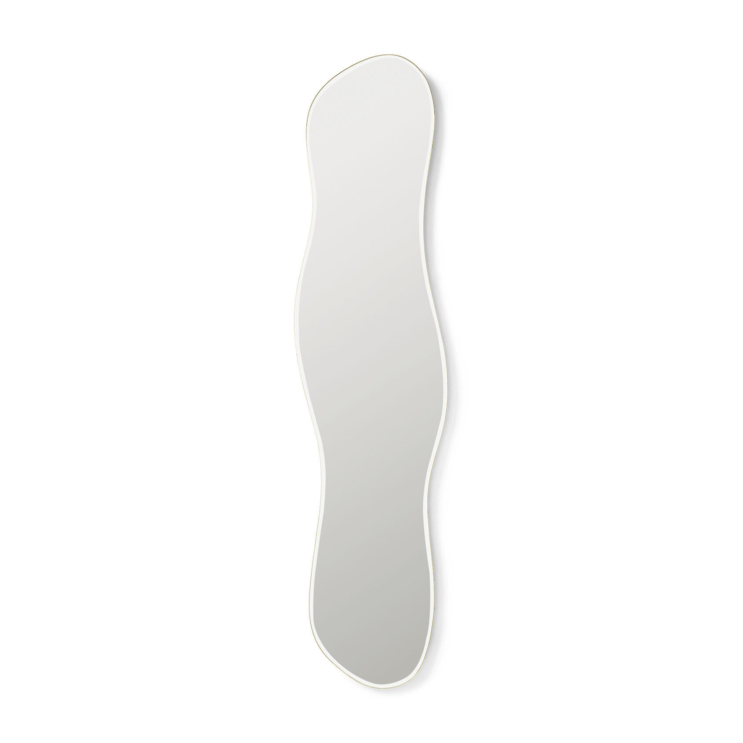 Ferm Living Gold - Wall Mirror Pond - Zinc Plated Brass - Designer Trine Andersen