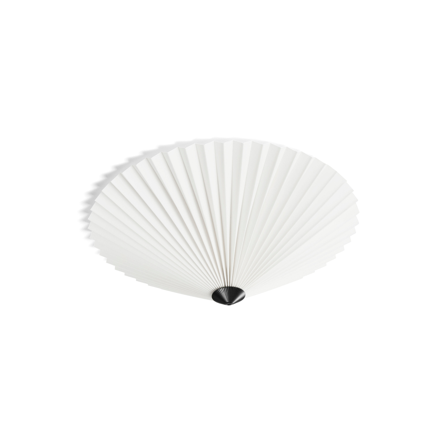 Hay Light/White - Ceiling Matin - Pleated Cotton - Designer Inga Sempé