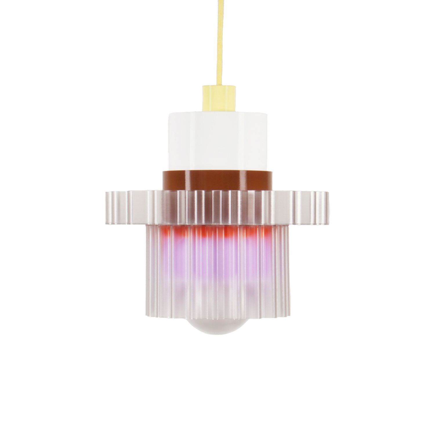 Warren & Laetitia - Suspension Gigi - Multicolore - Plastique recyclé - Designer Laetitia Bou Acar Warren & Laetitia - Suspension Gigi - Multicolore - Plastique recyclé - Designer Laetitia Bou Acar
