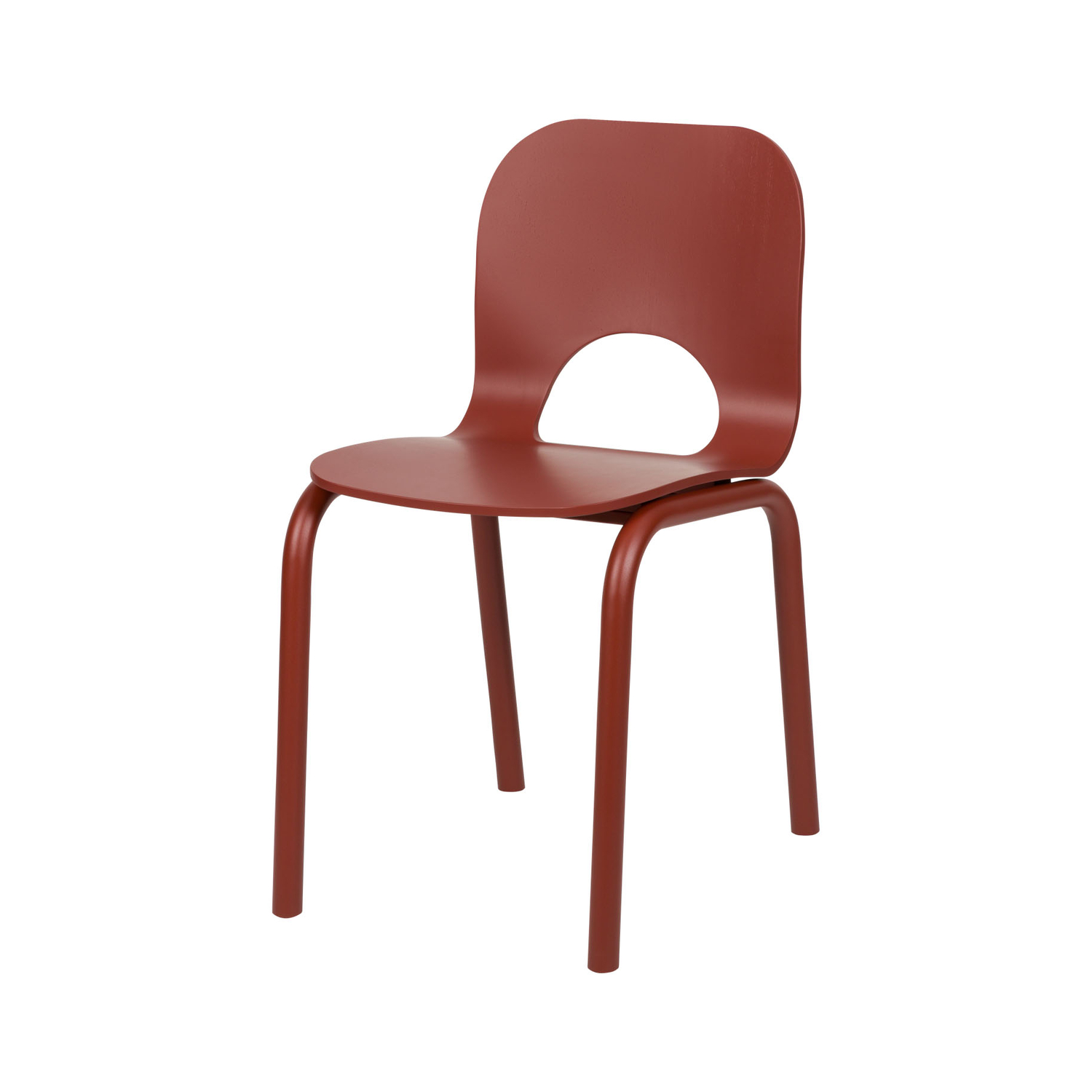 Noo.ma Red Noo. Ma - Chair Atto - Fsc-Certified Plywood - Designer Noo. Ma Team