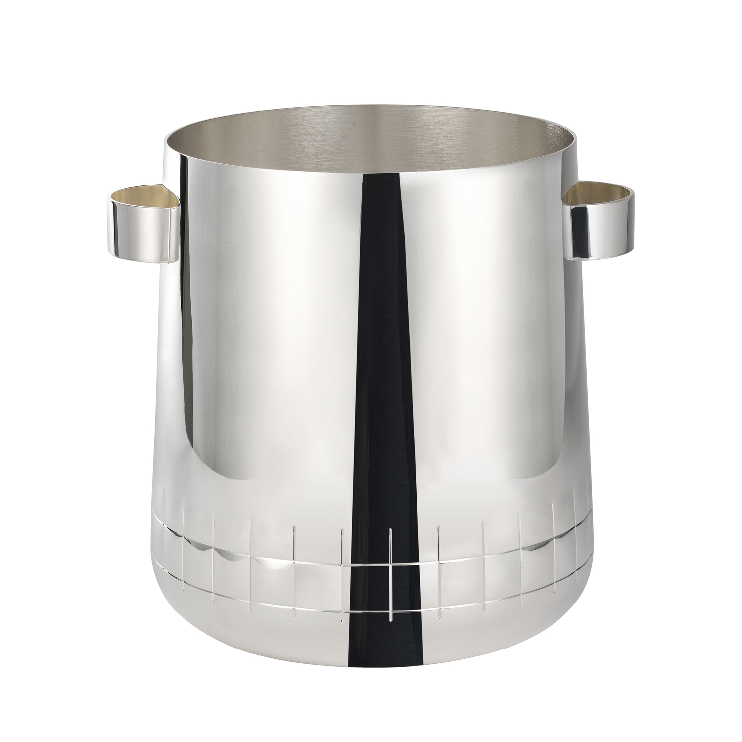 Christofle Silver - Champagne Bucket Graphik - Metal - Y Metal - Designer Studio