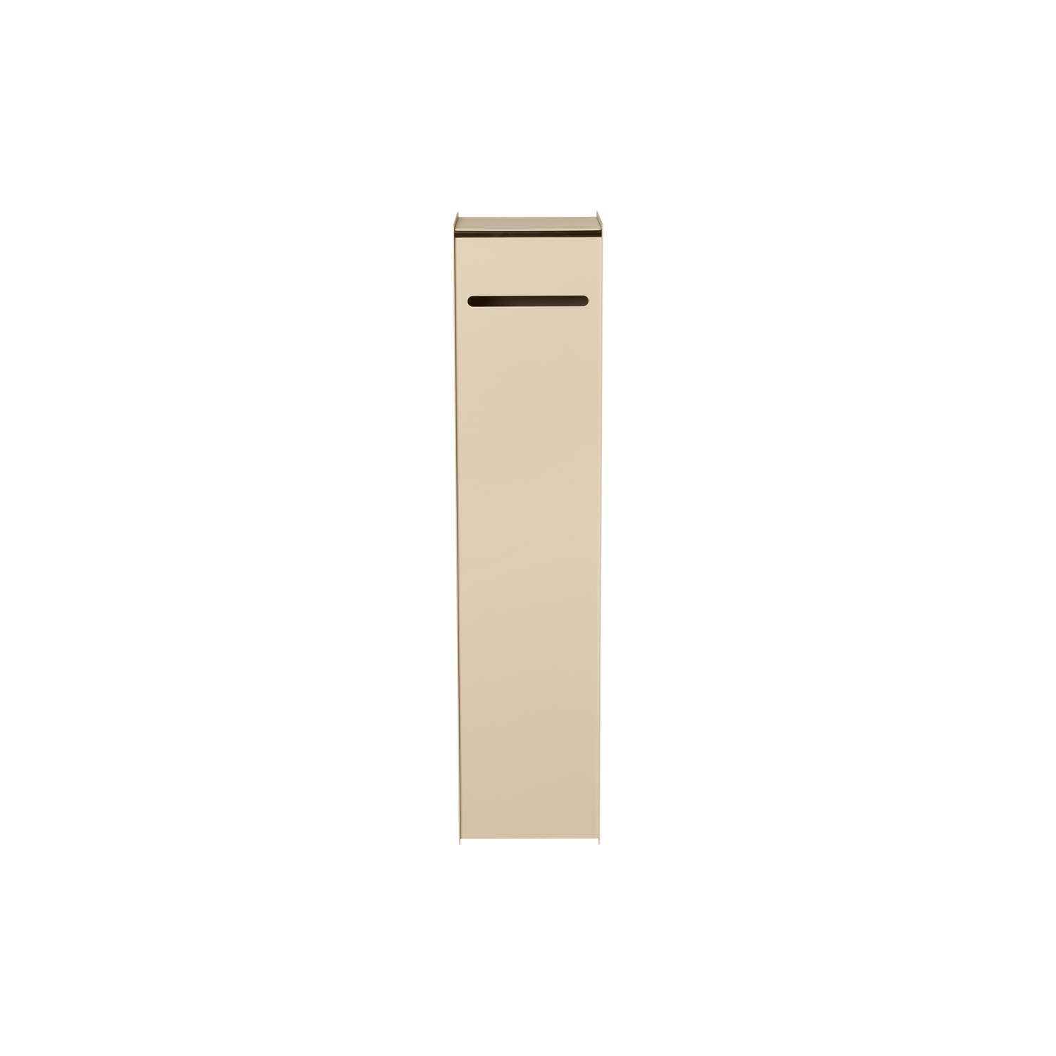 Ferm Living - Distributeur de papier toilette Sama - Beige - Acier inoxydable