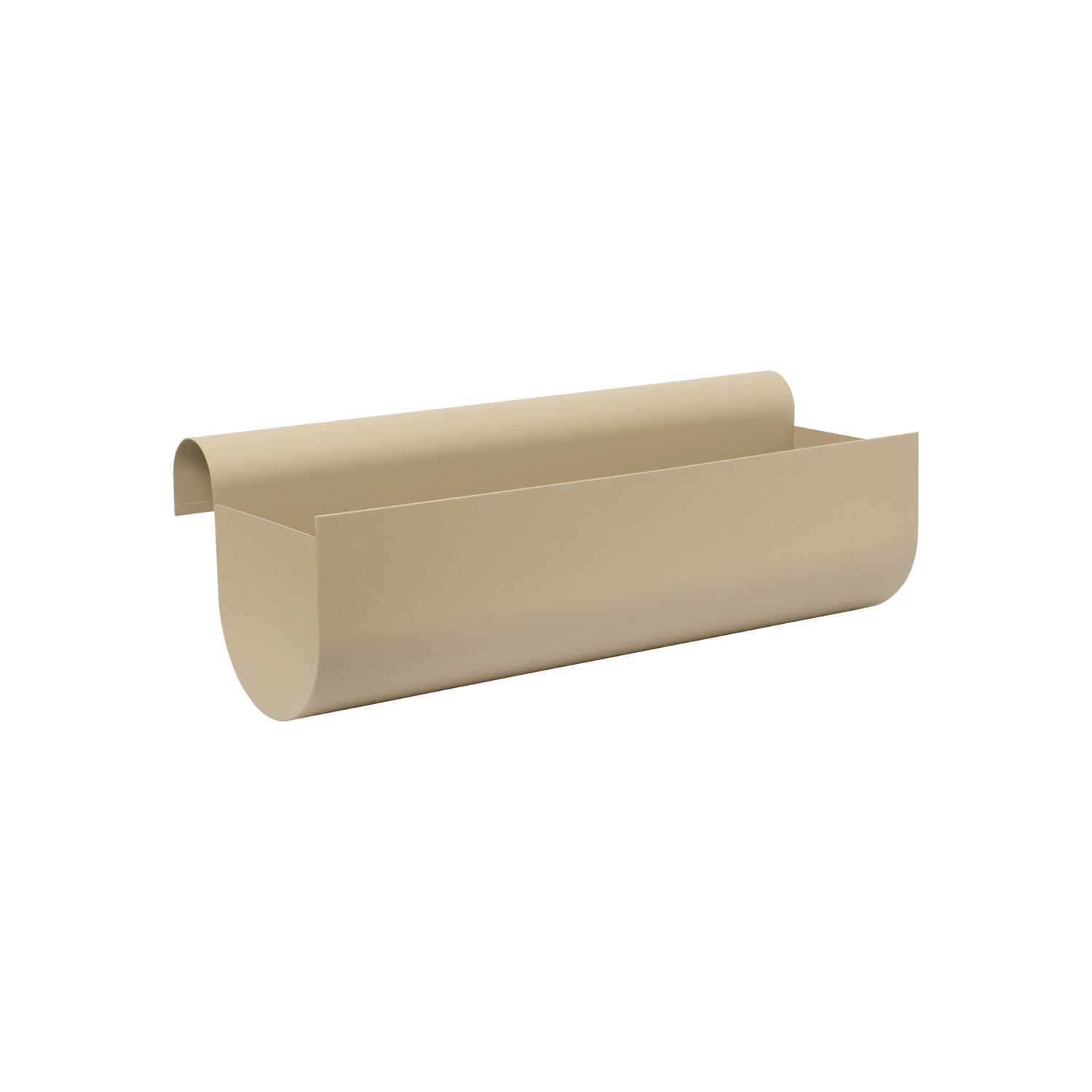 Ferm Living - Hängender Pflanzentopf Uma - Beige - Stahl