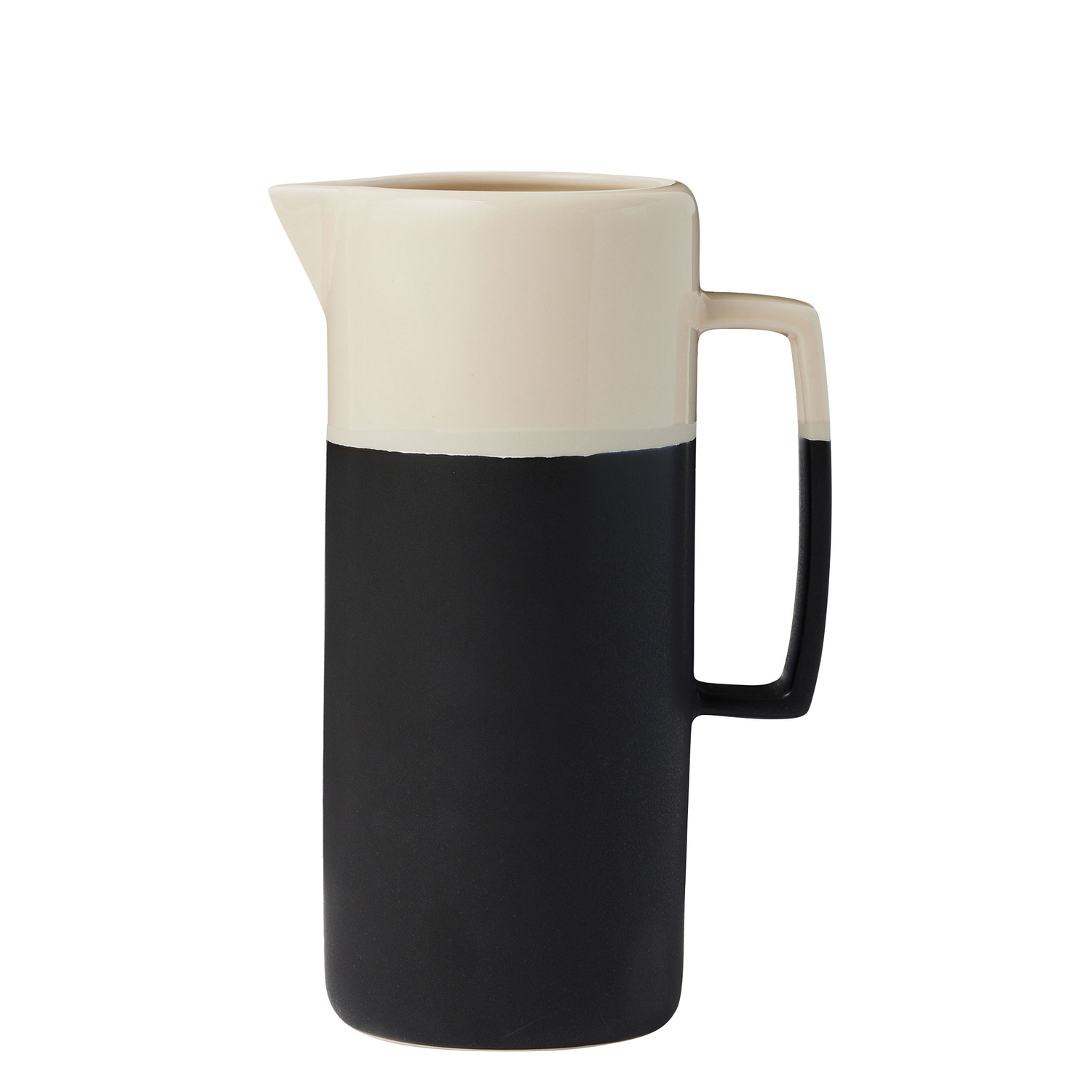 Maison Sarah Lavoine White - Jug Sicilia - Enamelled Sandstone - Designer Sarah Lavoine