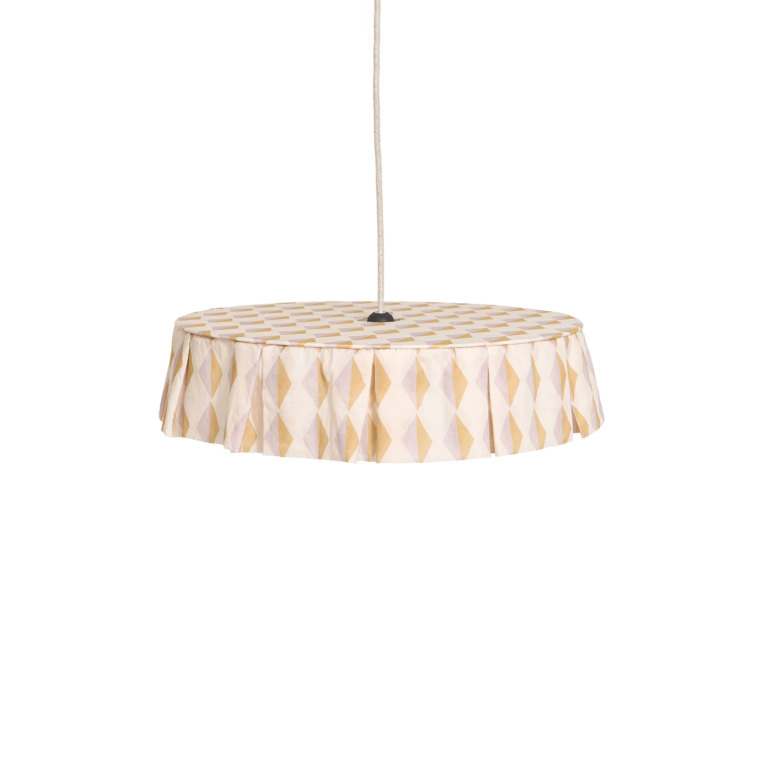 Nobodinoz Yellow - Lampshade Vibes - Organic Cotton Voile