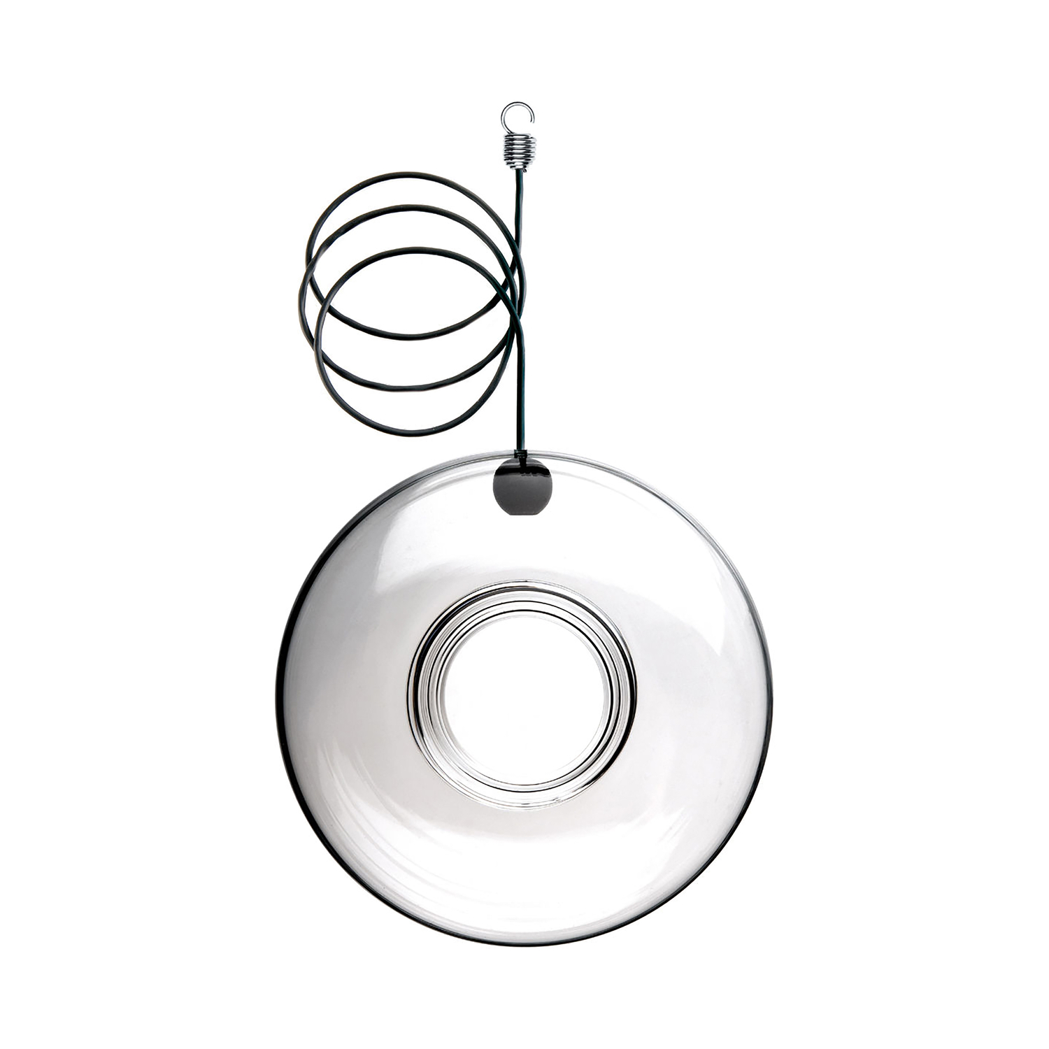 Eva Trio - Bird Feeding Tray Oiseaux - Transparent - Mouth Blown Glass - Designer The Tools