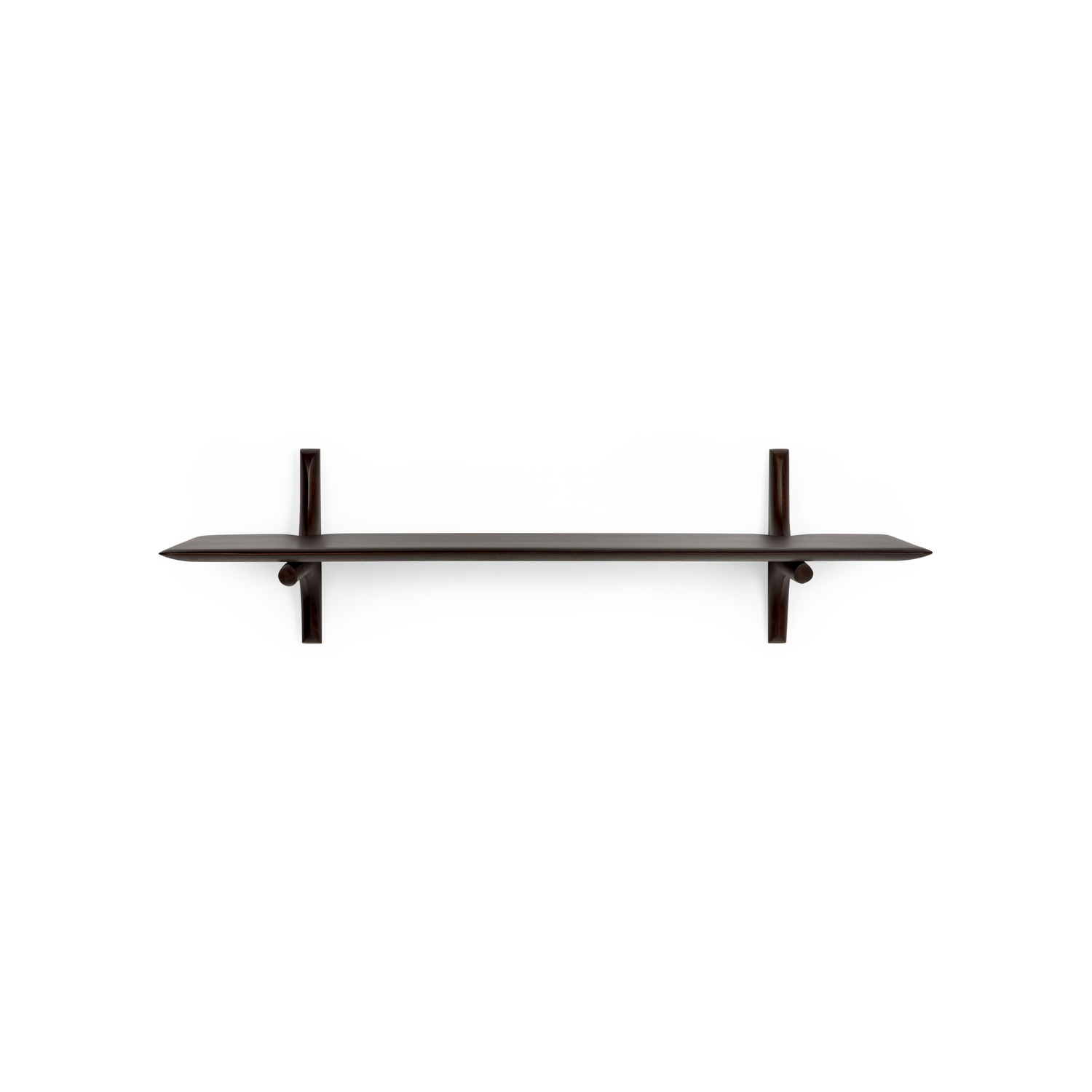 Ethnicraft Brown - Shelf Pi - Stained Solid Mahogany - Designer Alain Van Havre