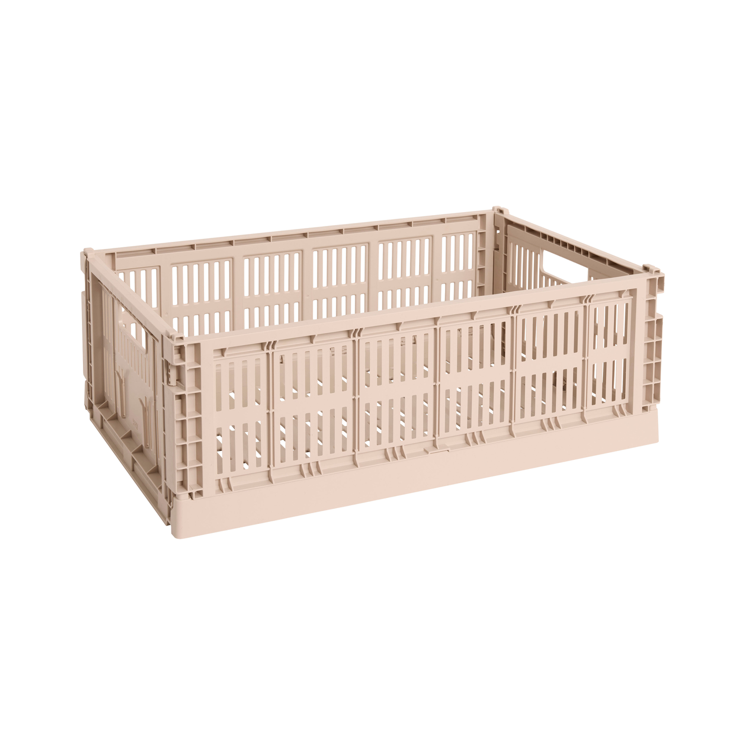Hay Pink - Basket Colour Crate - Recycled Polypropylene - Designer Studio