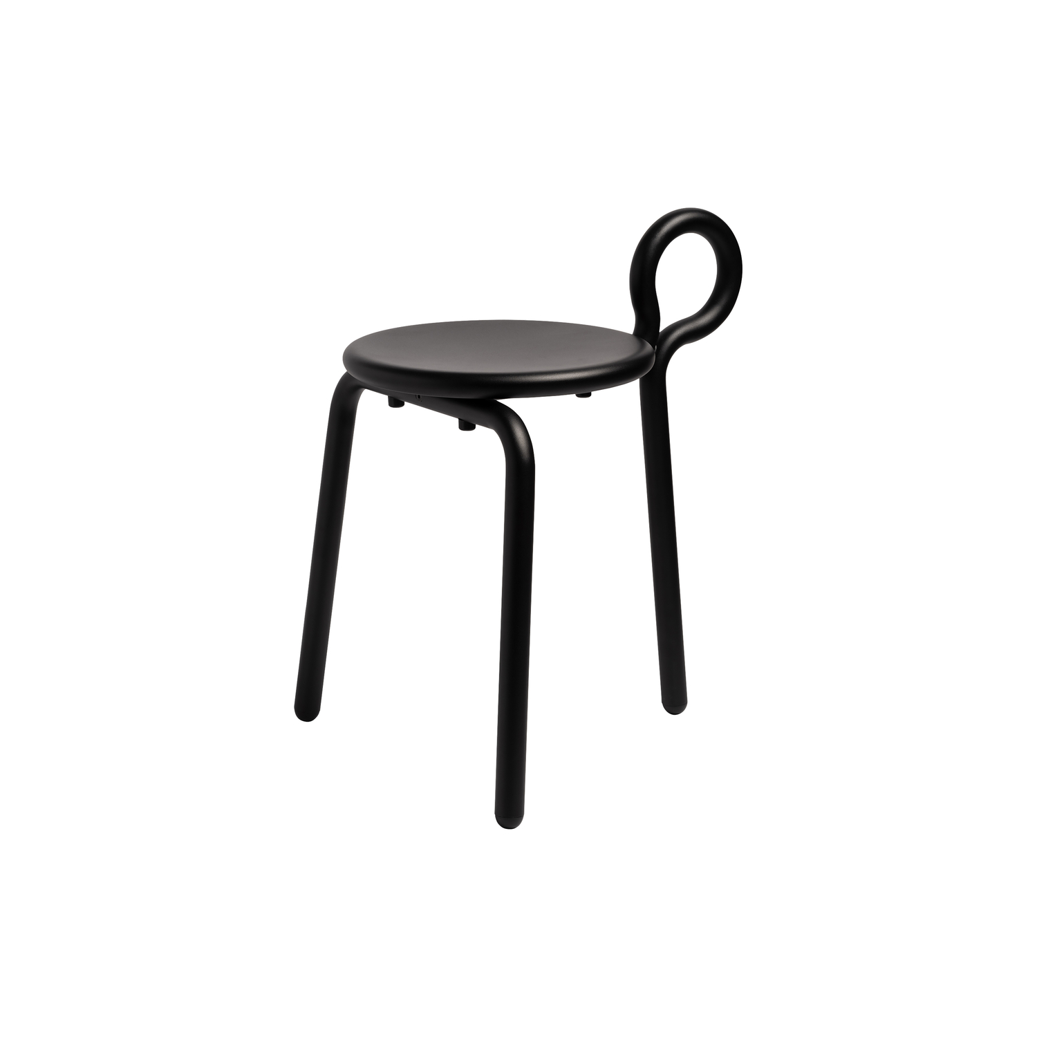 Klevering Black & - Stool Lasso - Metal
