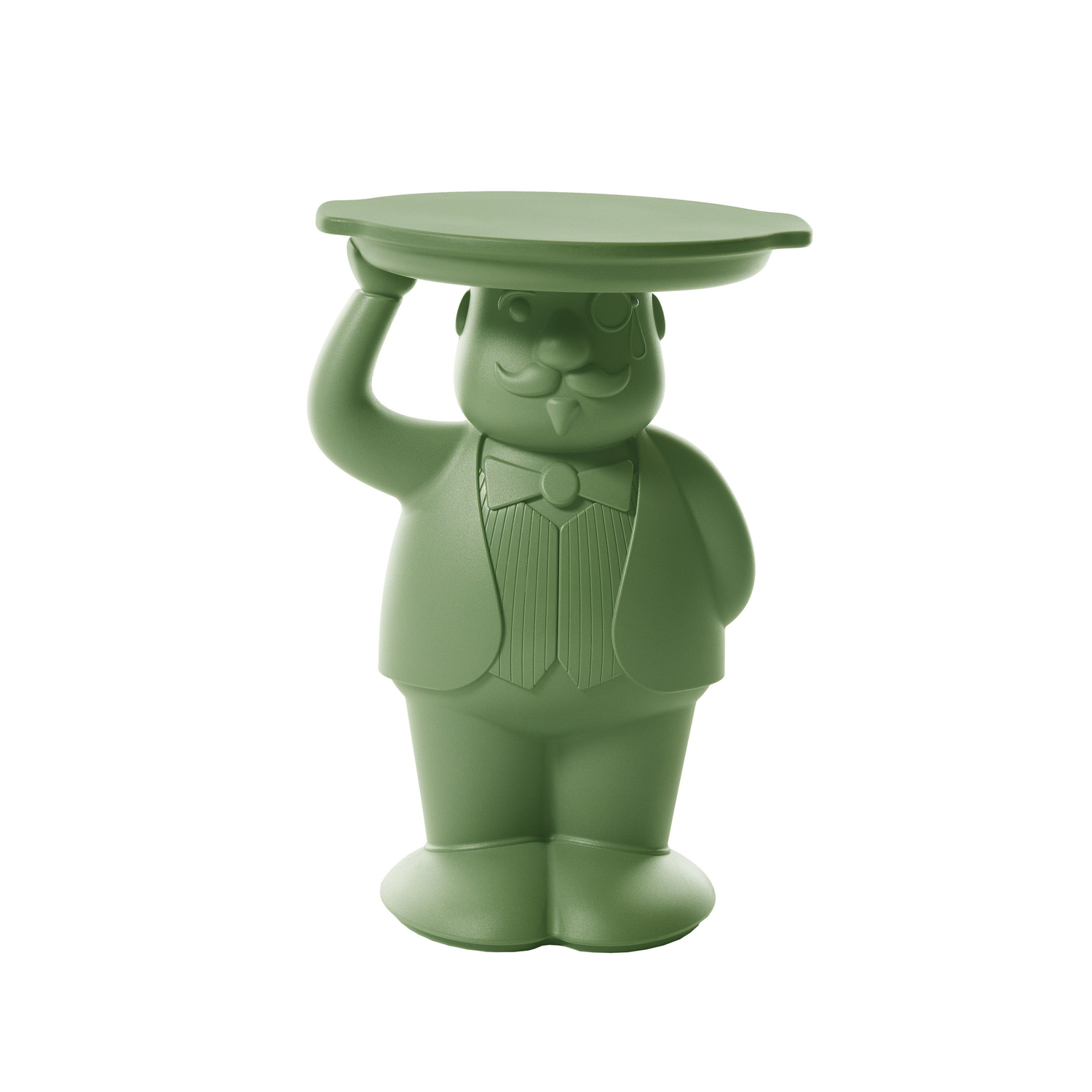 Slide Green - End Table Amanda - Polythene - Designer Favaretto Studio