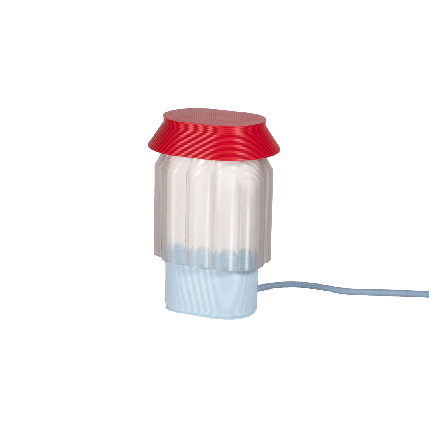 Warren & Laetitia - Lampe de table Nour - Multicolore - Plastique recyclé - Designer Laetitia Bou Acar Warren & Laetitia - Lampe de table Nour - Multicolore - Plastique recyclé - Designer Laetitia Bou Acar