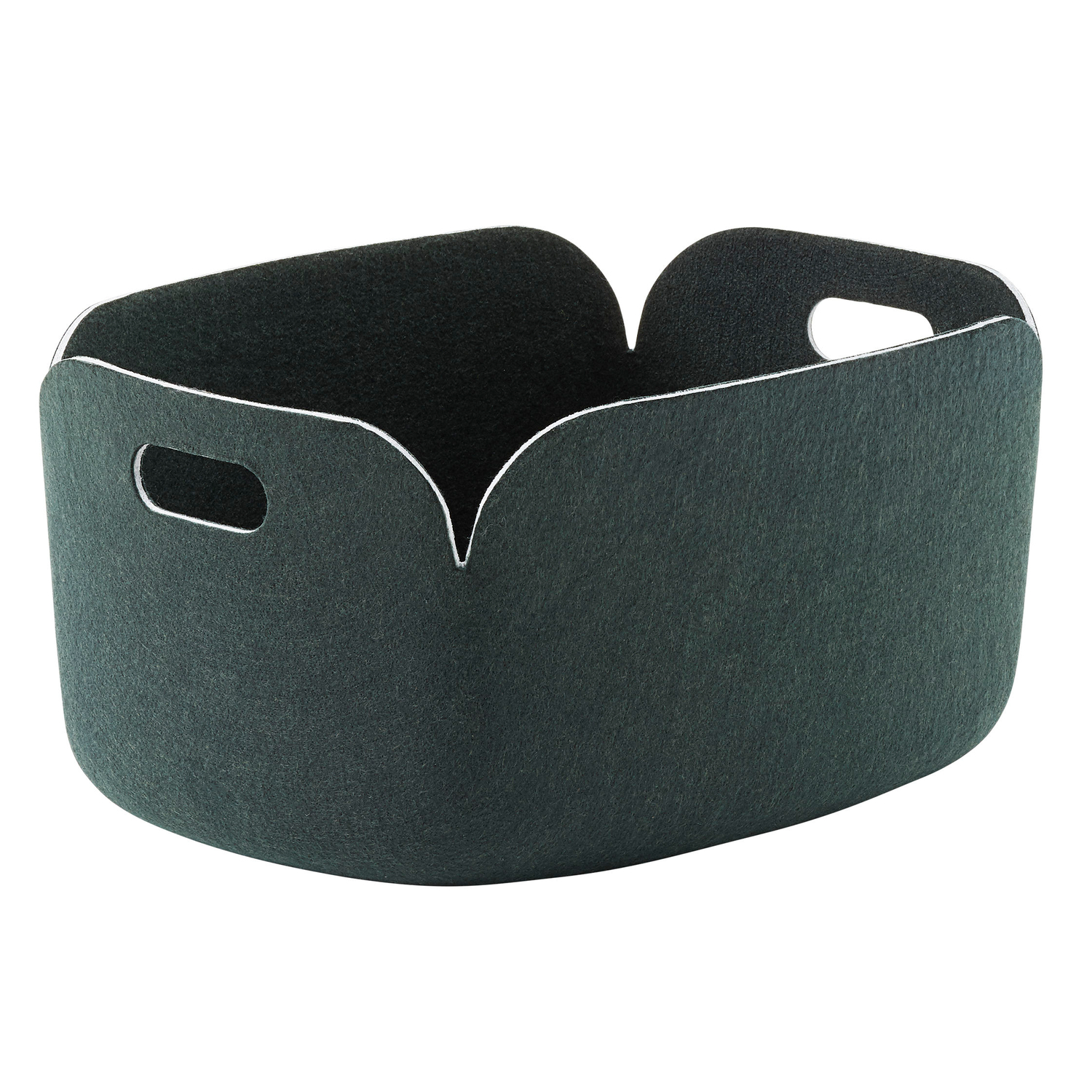 Muuto Green - Basket Restore - Recycled Felt - Designer Mika Tolvanen