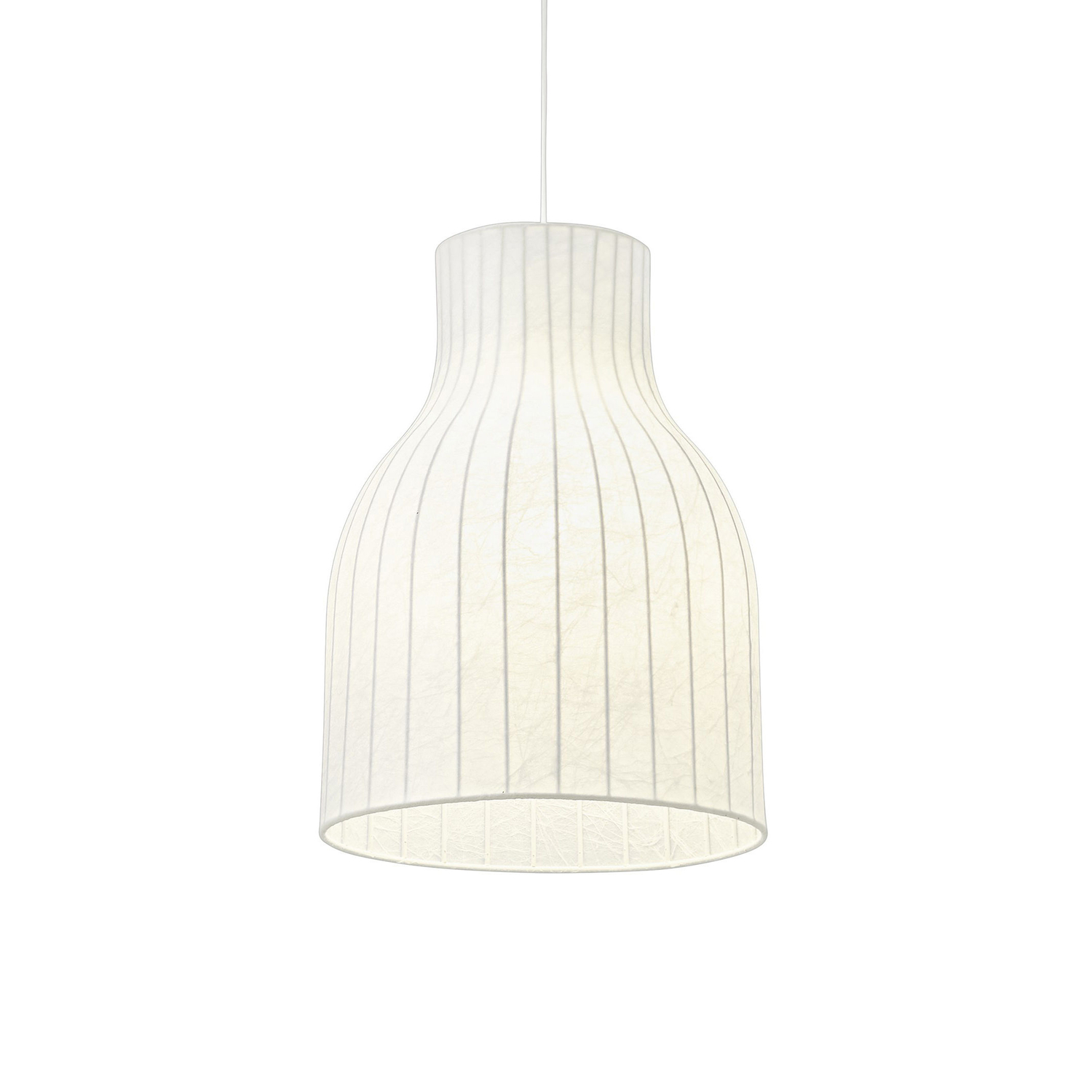 Muuto White - Pendant Strand - Cocoon Resin - Designer Benjamin Hubert
